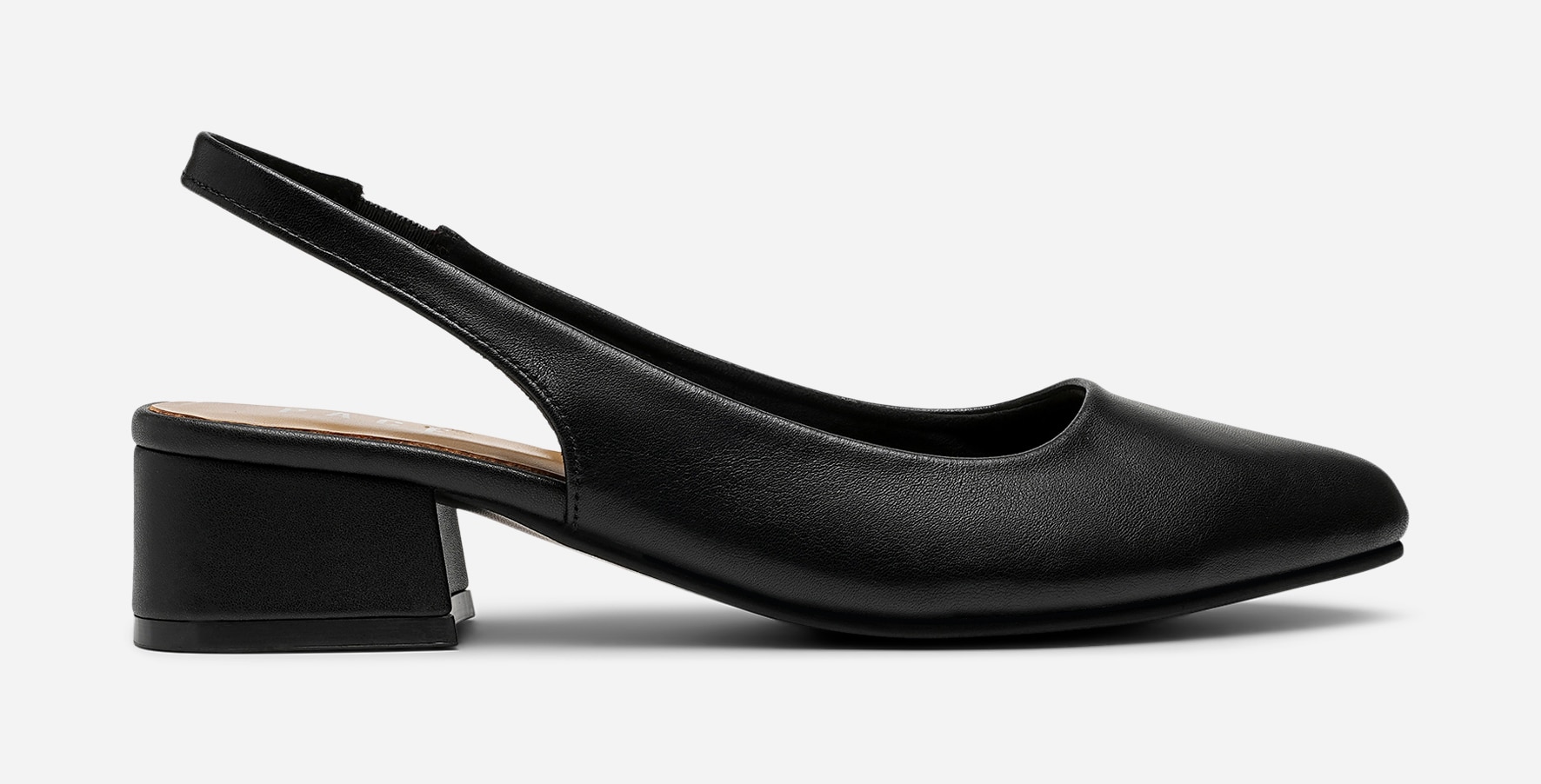 PACE, Pumps med slingback Svarta