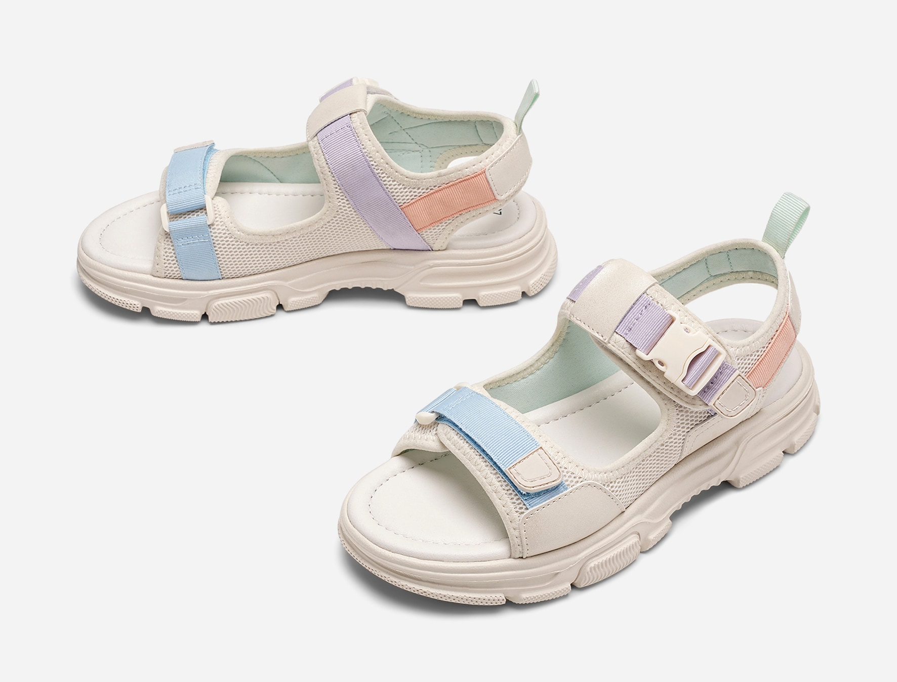 DINSKO, Sandaler Beigea