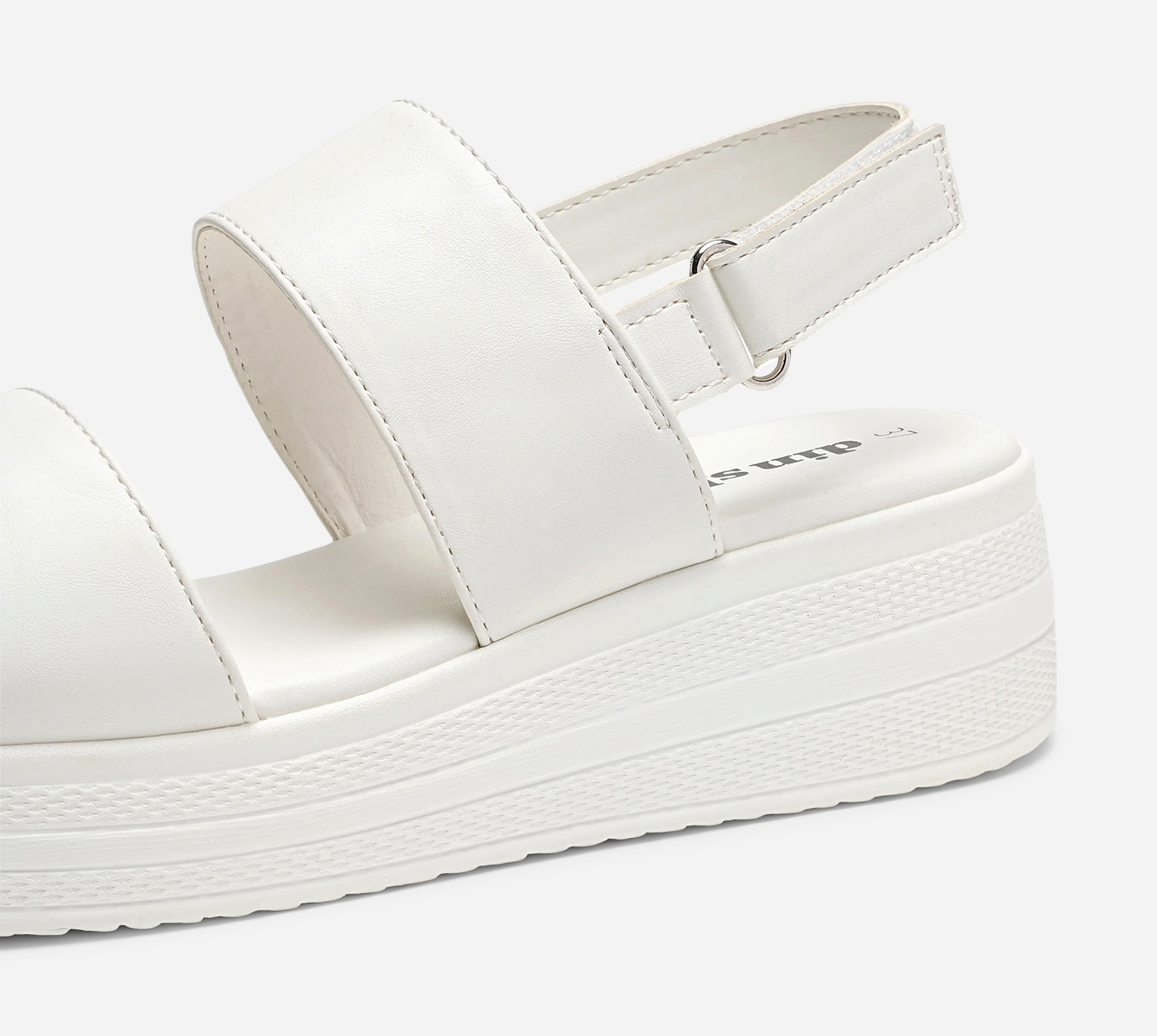 DINSKO, Sandaler med remmar Vita