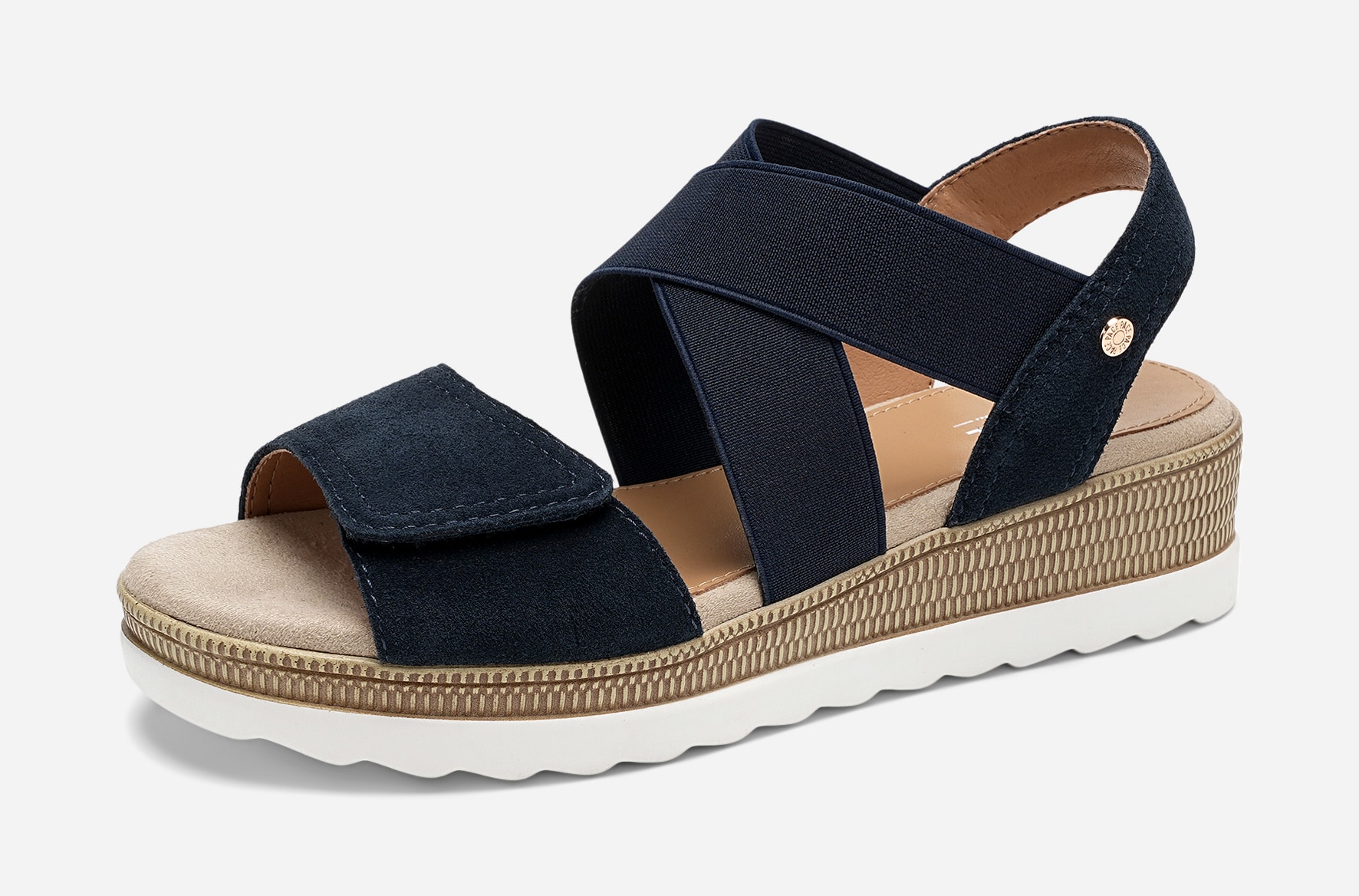 PACE, Sandaler med remmar Blåa