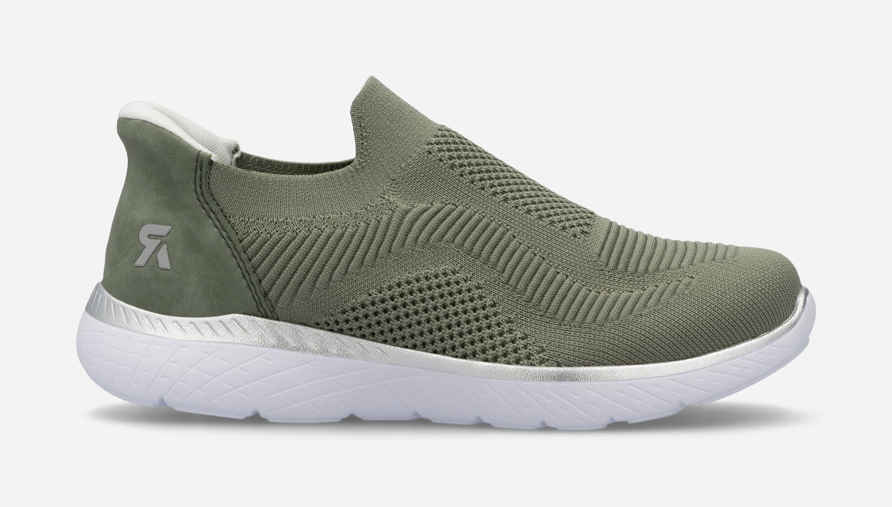 RIEKER, Sock sneakers Gröna