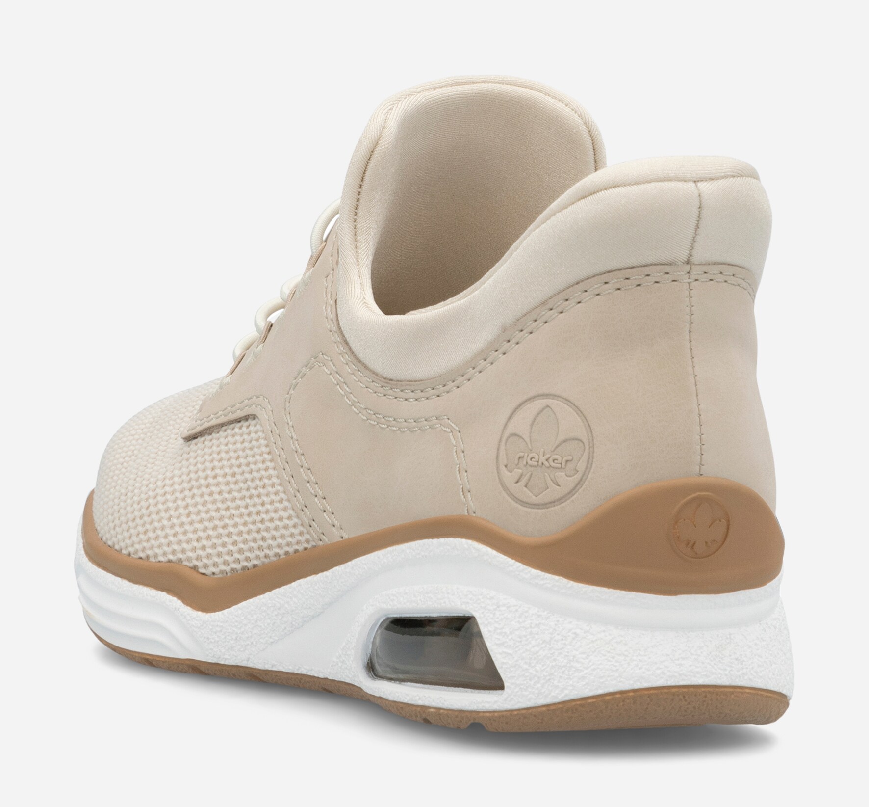 RIEKER, Sock sneakers Beigea