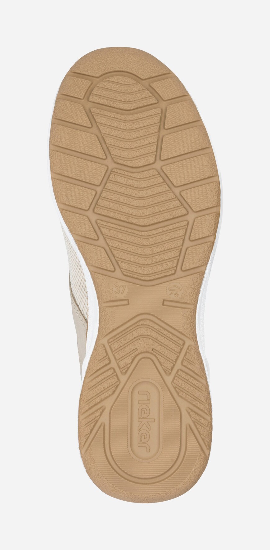RIEKER, Sock sneakers Beigea