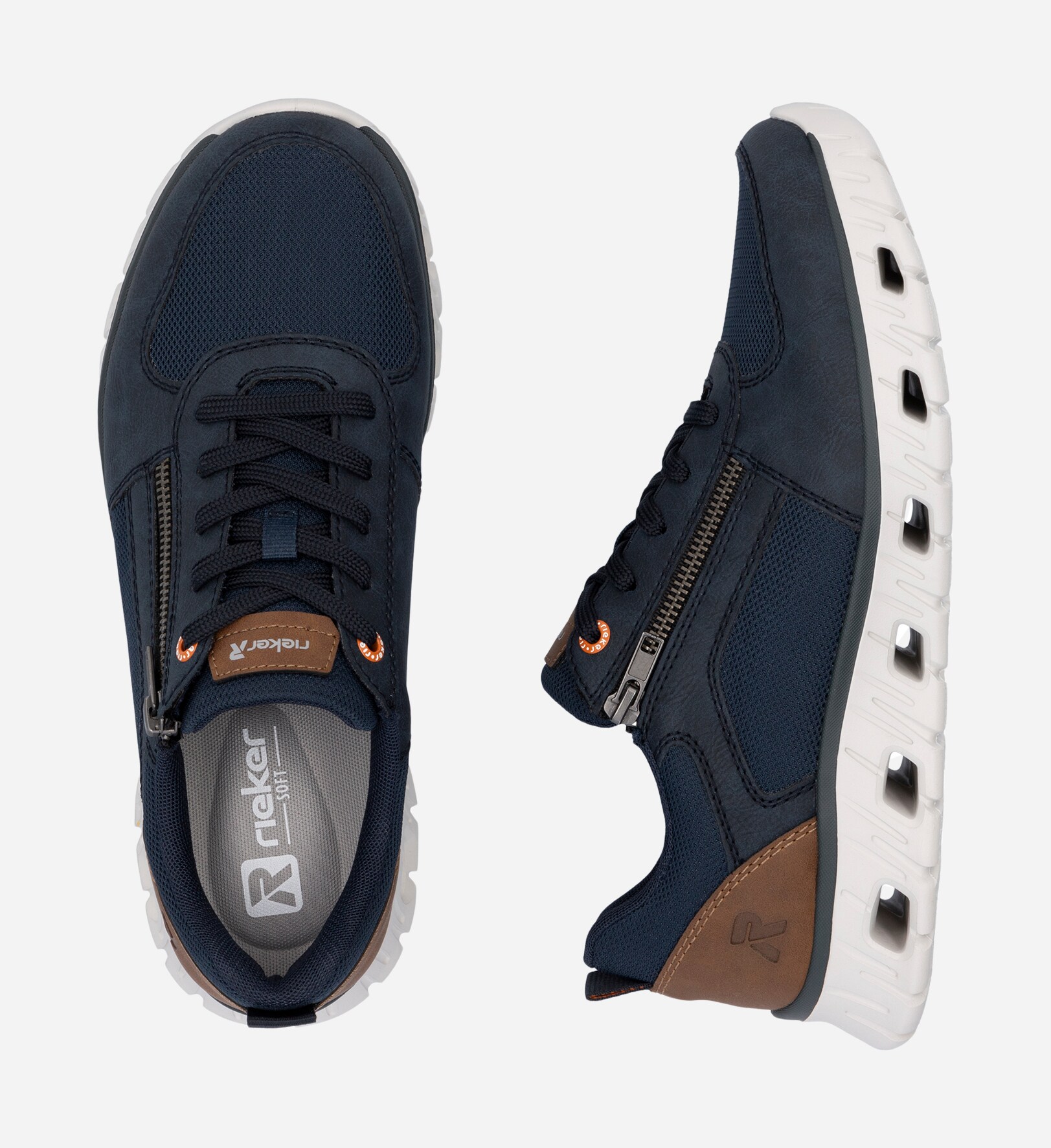 RIEKER, Sneakers Blåa