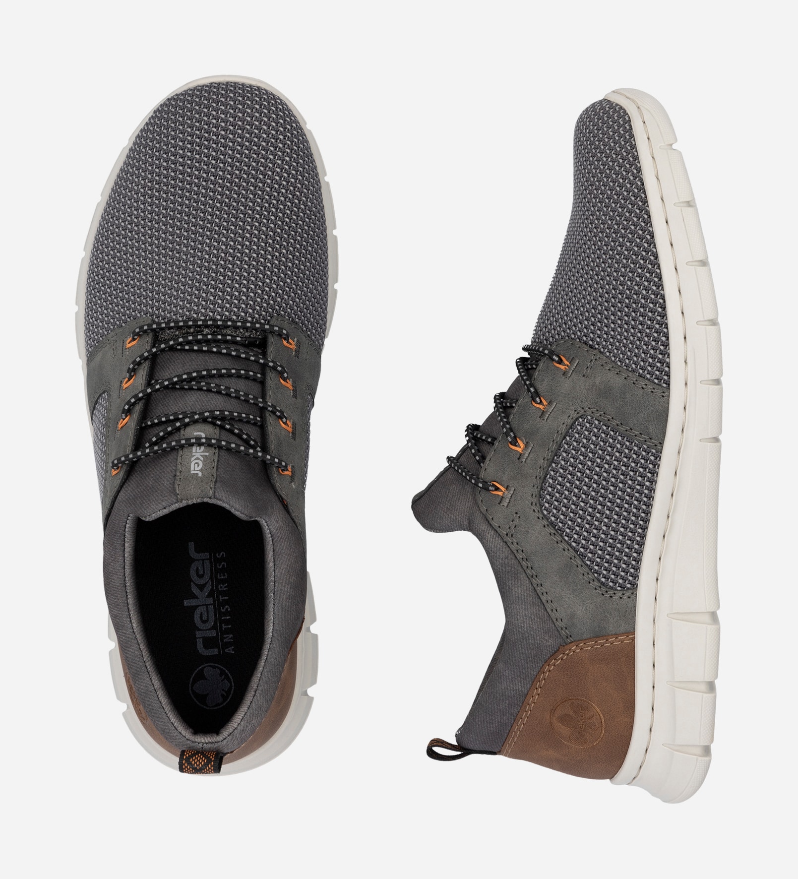 RIEKER, Sneakers Gråa