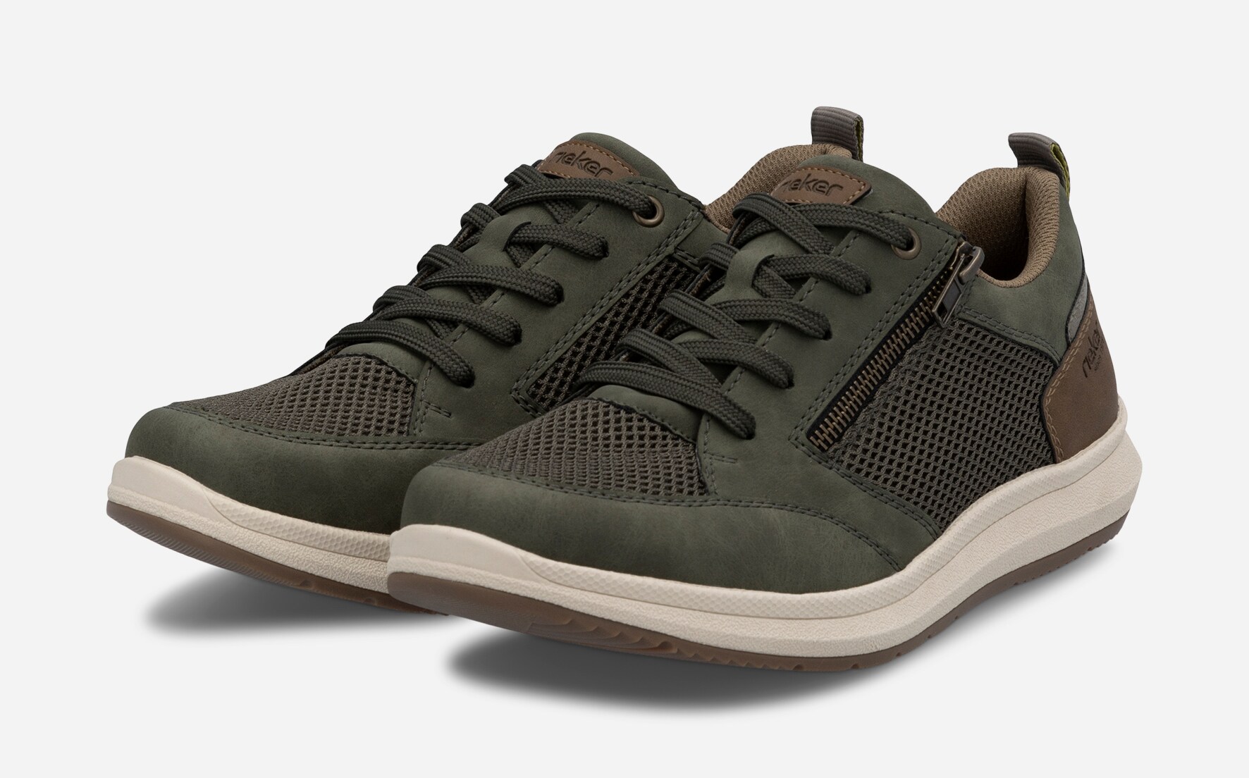 RIEKER, Sneakers Gröna