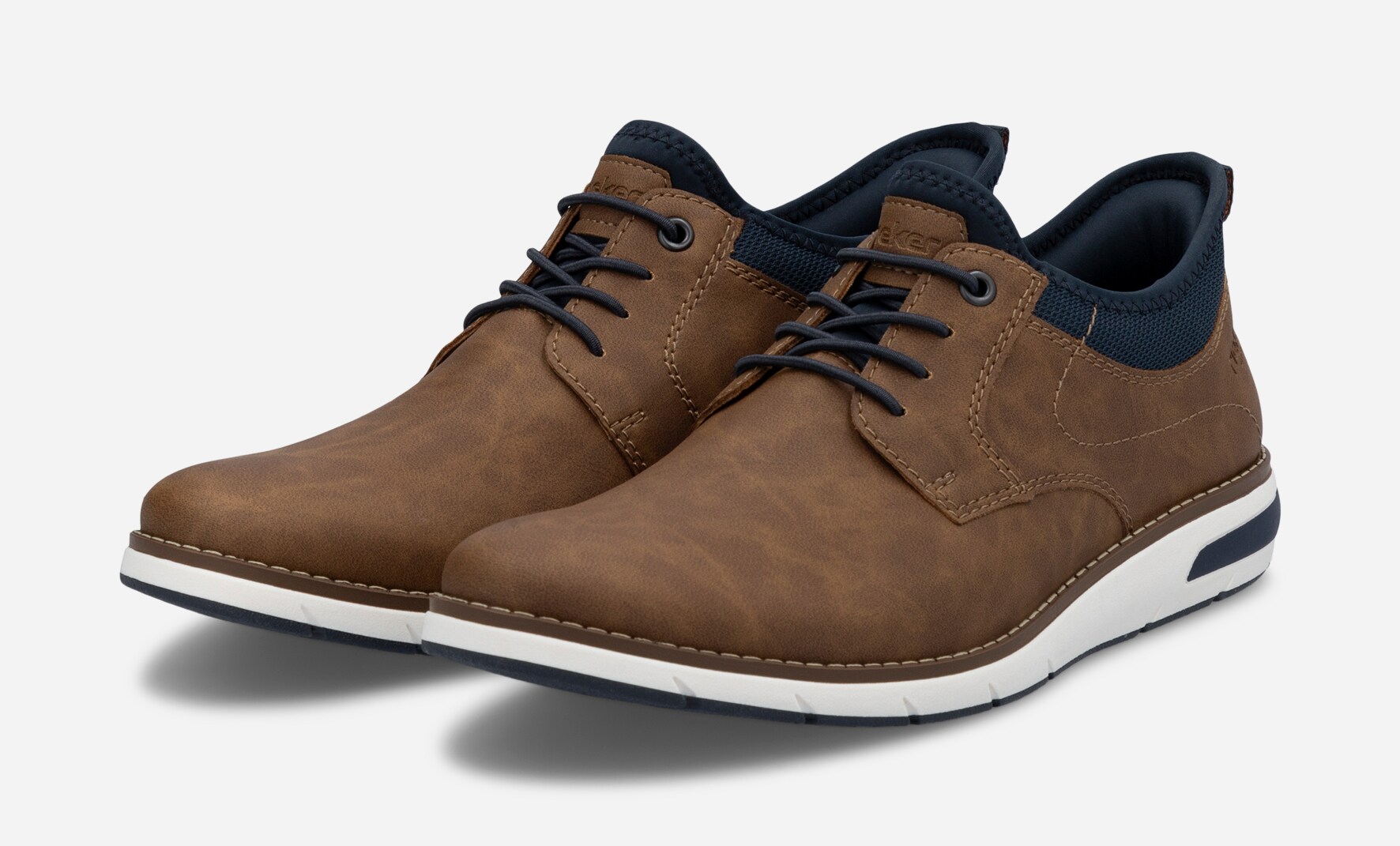 RIEKER, Snörskor Bruna