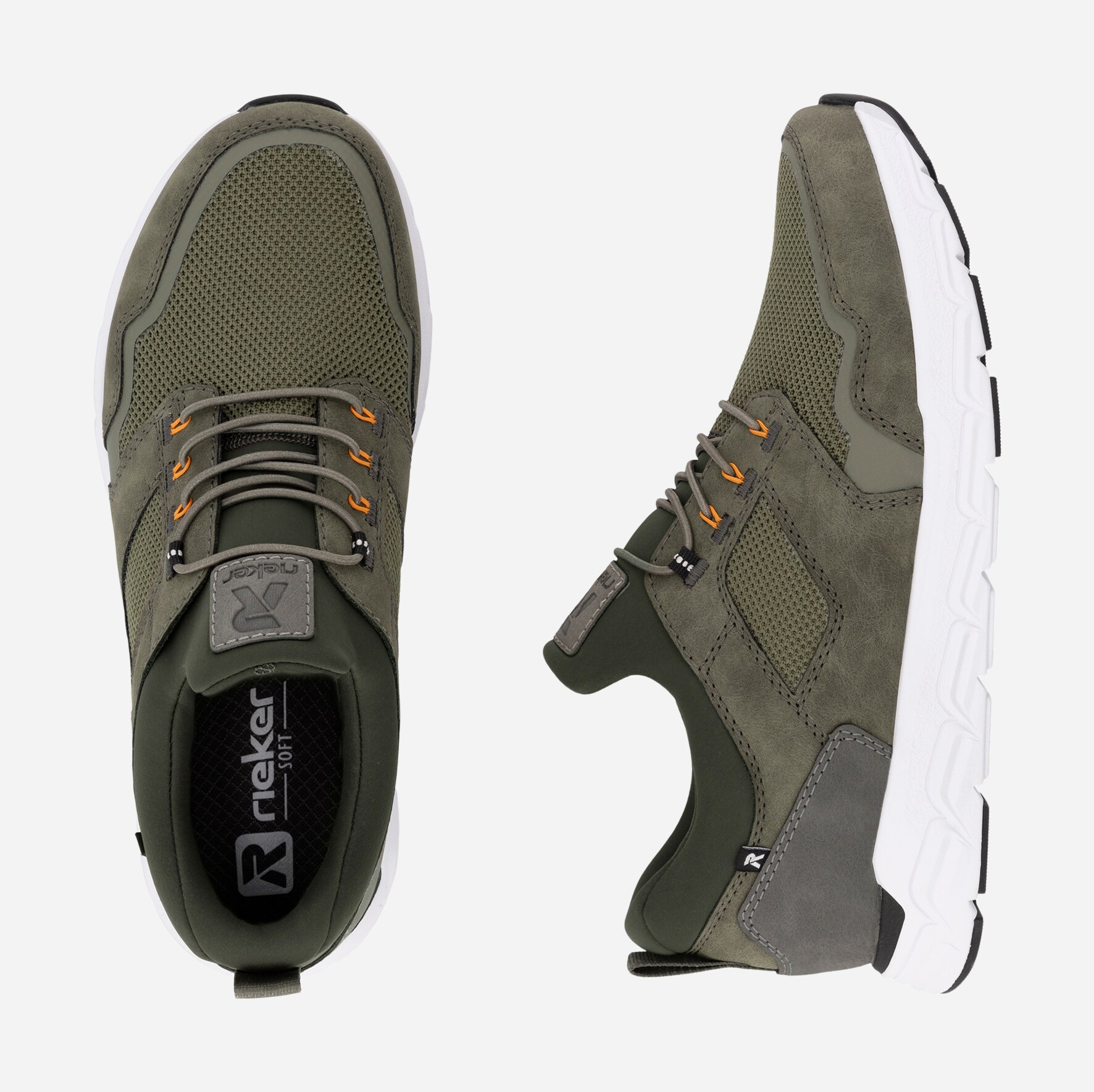 RIEKER, Sneakers Gröna