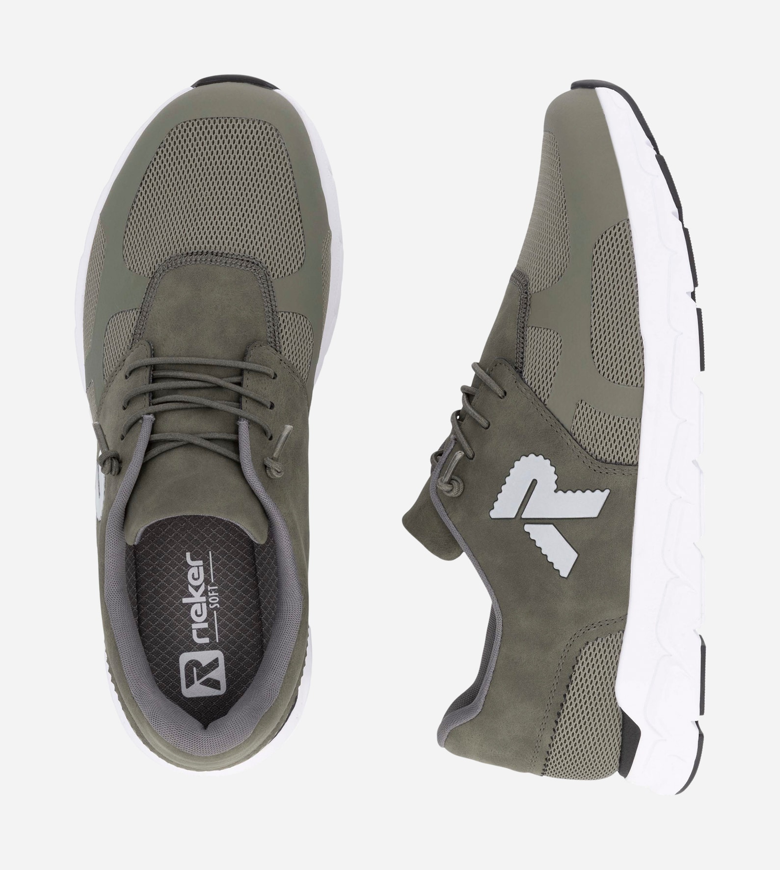 RIEKER, Sneakers Gröna