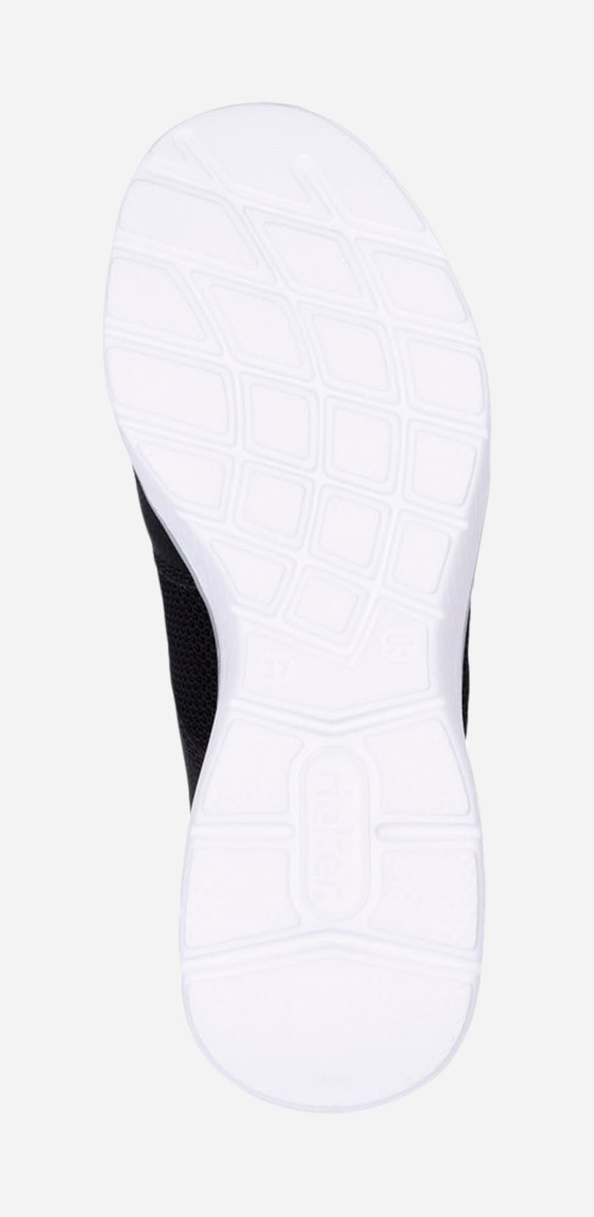 RIEKER, Sock sneakers Svarta