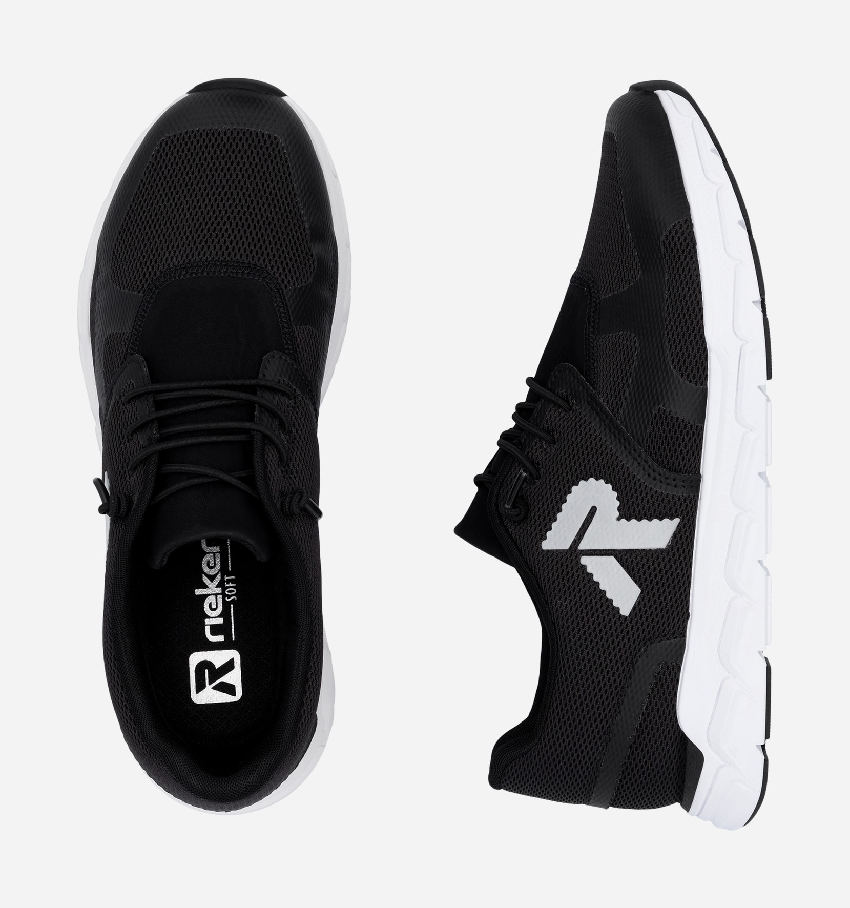 RIEKER, Sneakers Svarta