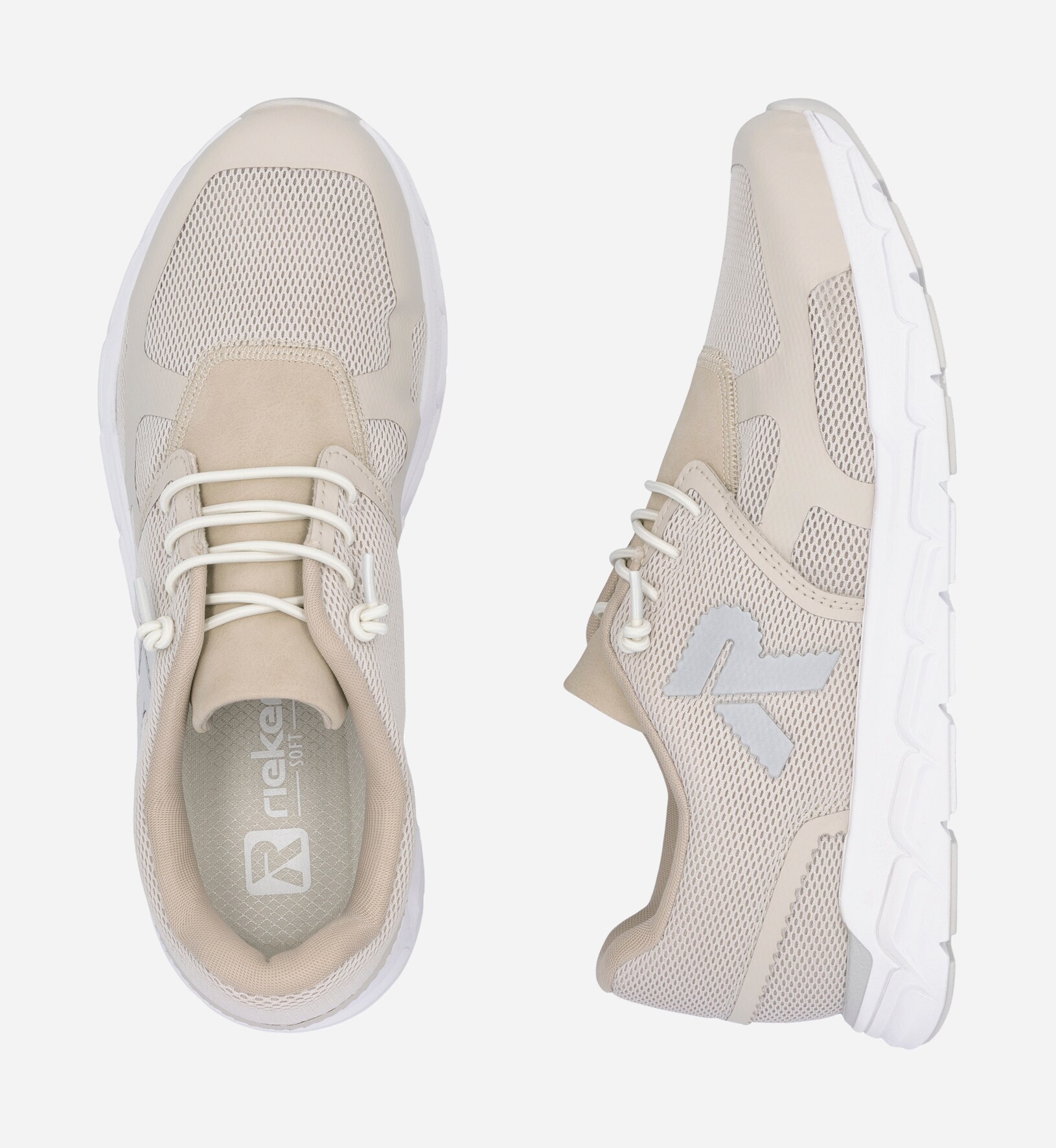 RIEKER, Sneakers Beigea