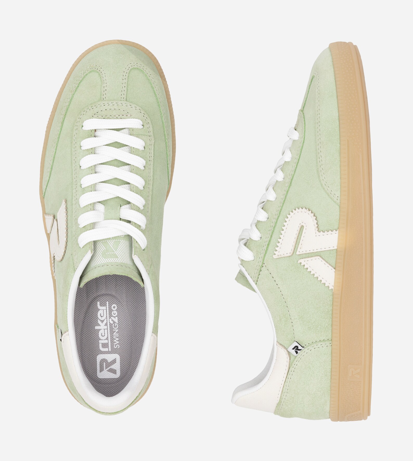 RIEKER, Sneakers Gröna