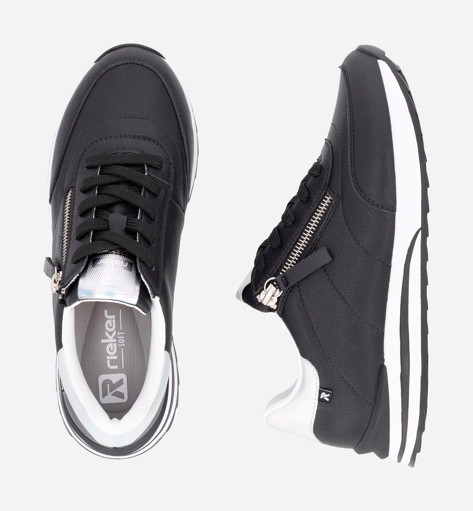 RIEKER, Sneakers Svarta