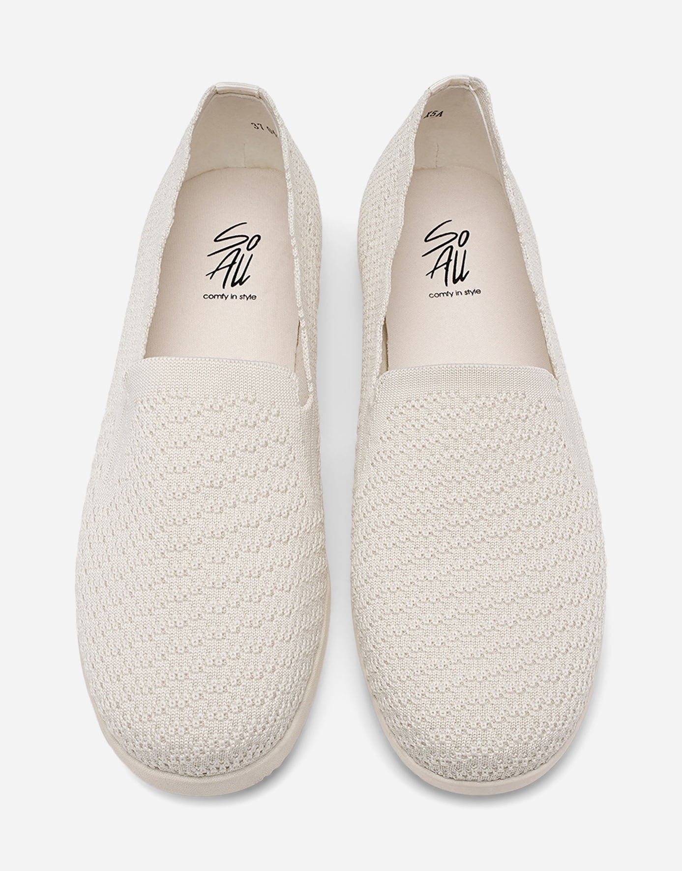 SO ALL, Tygskor Beigea