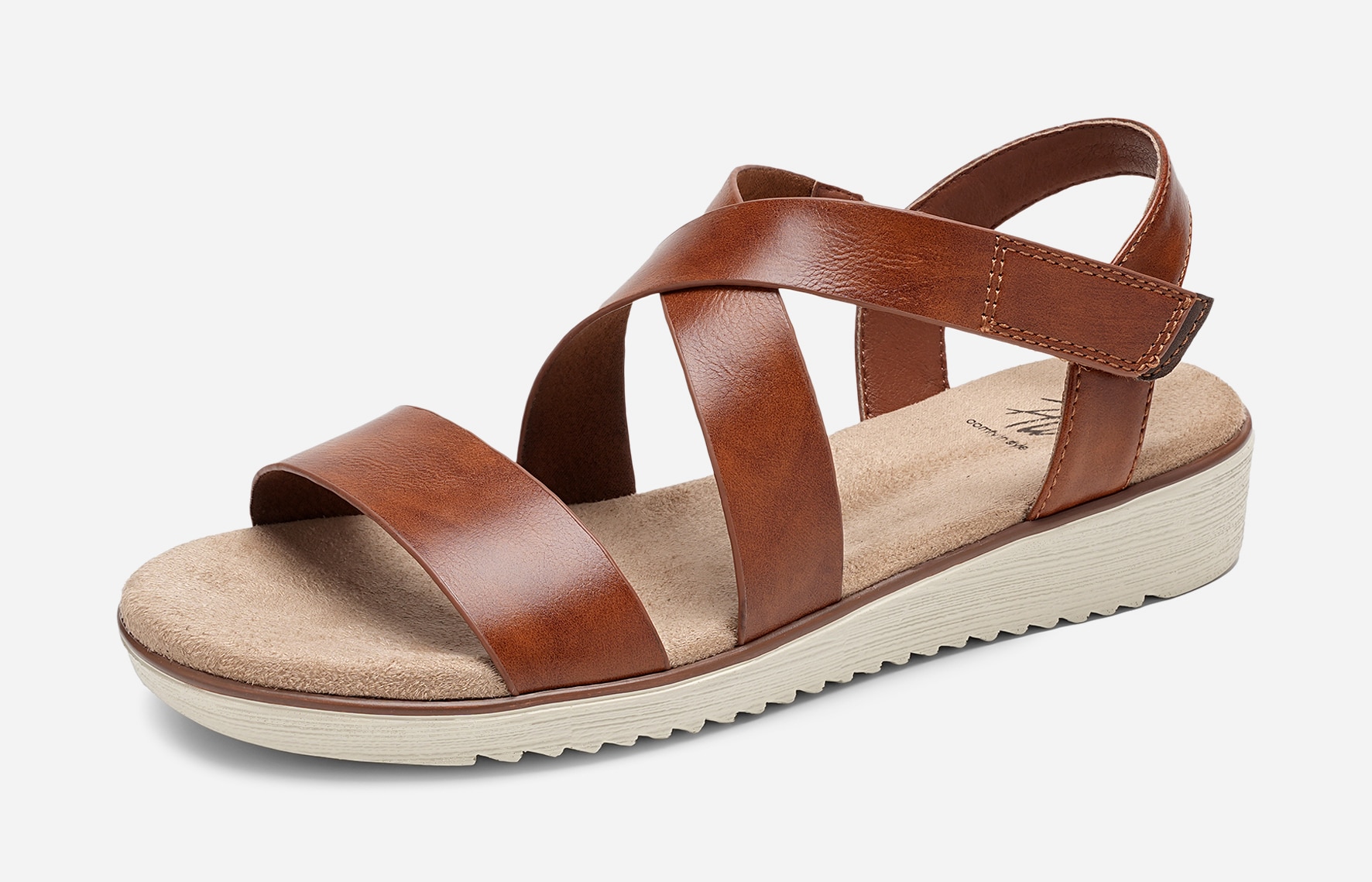 SO ALL, Sandaler med remmar Bruna