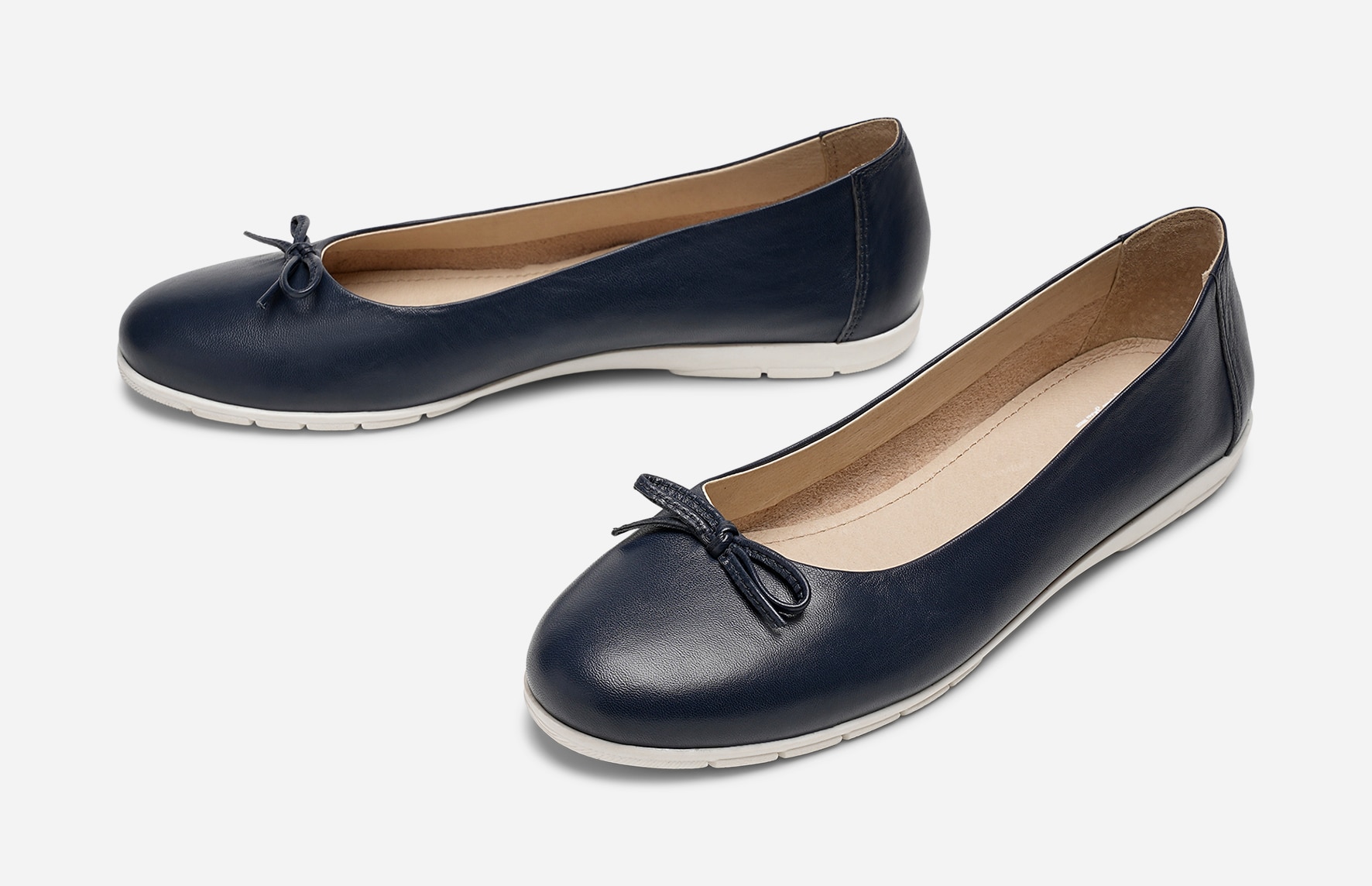 PACE, Ballerinaskor Blåa