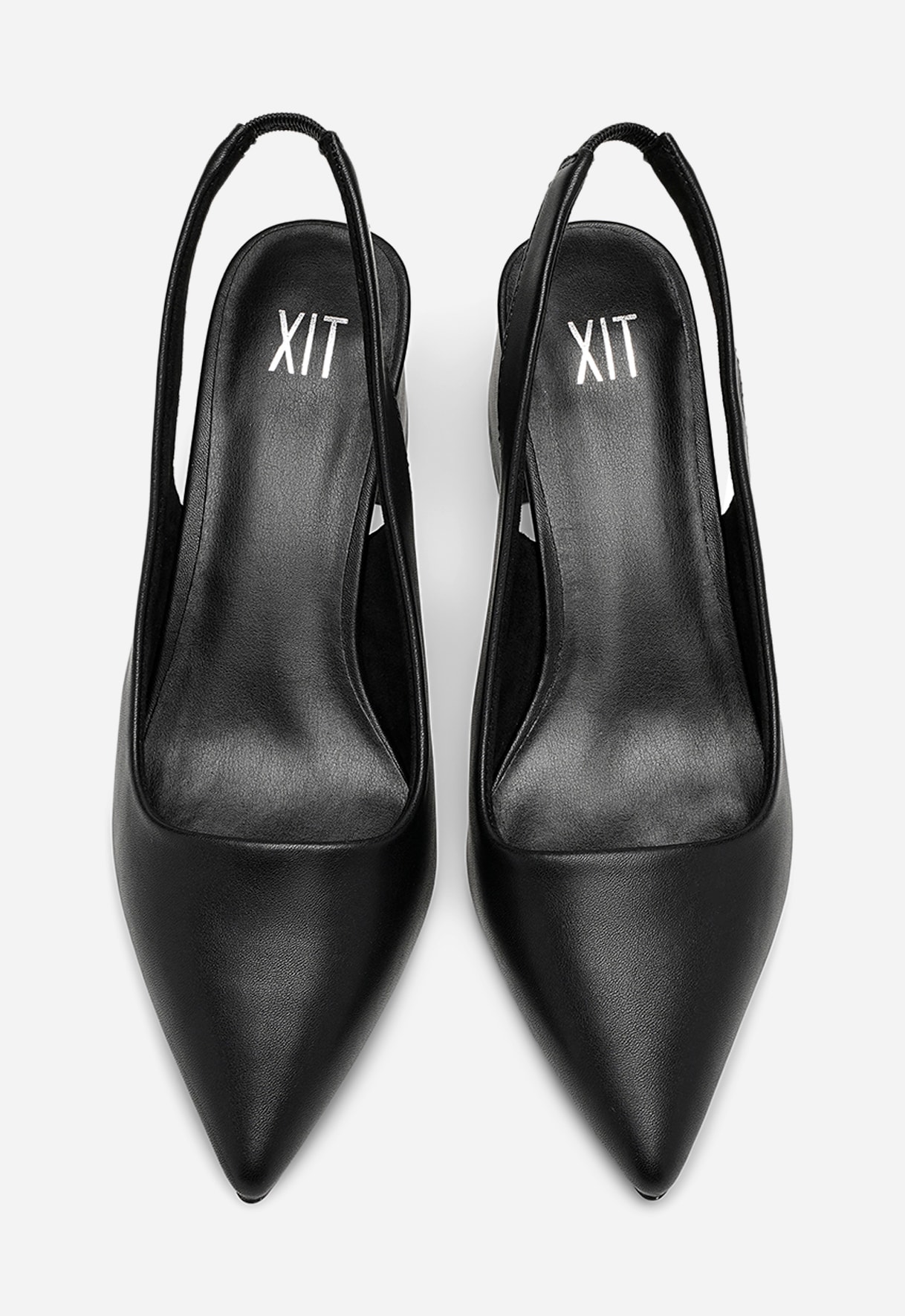 XIT, Pumps med slingback Svarta