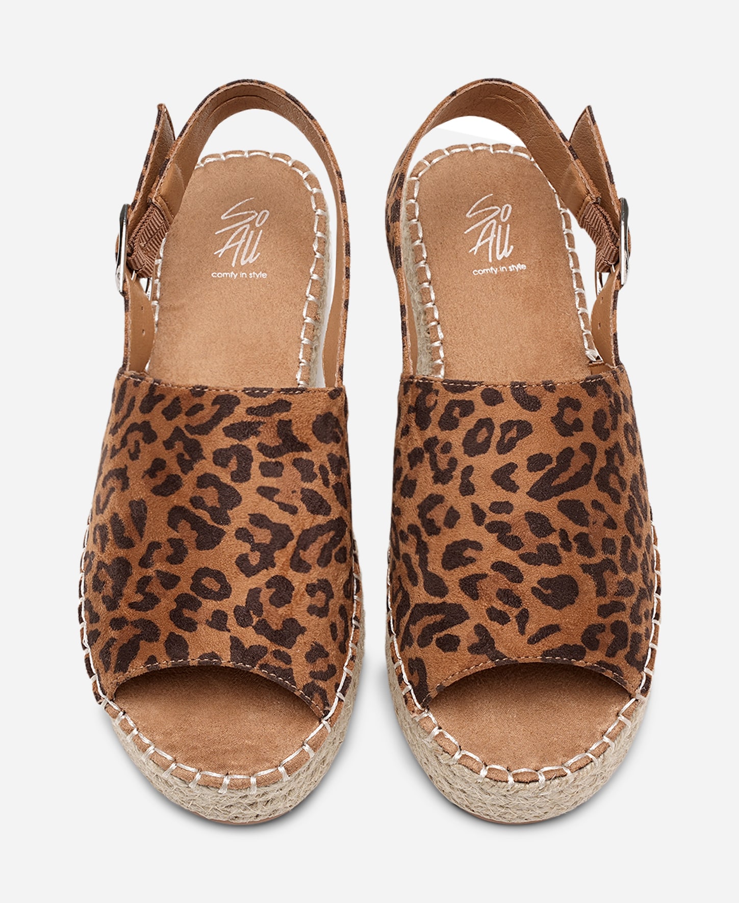 SO ALL, Sandaler med repsula Flerfärgade