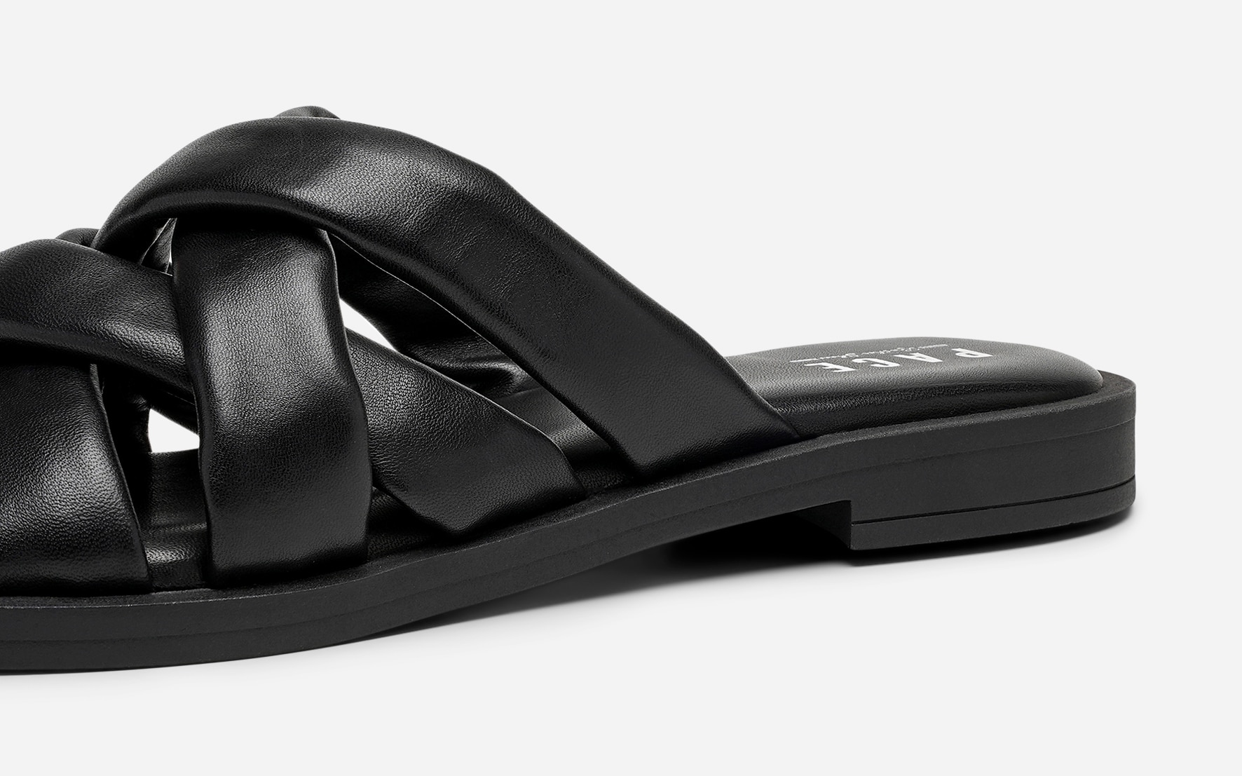 PACE, Sandaler med remmar Svarta
