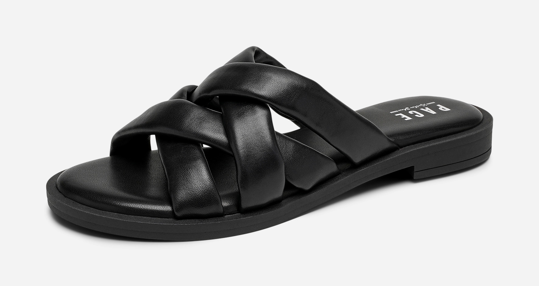 PACE, Sandaler med remmar Svarta