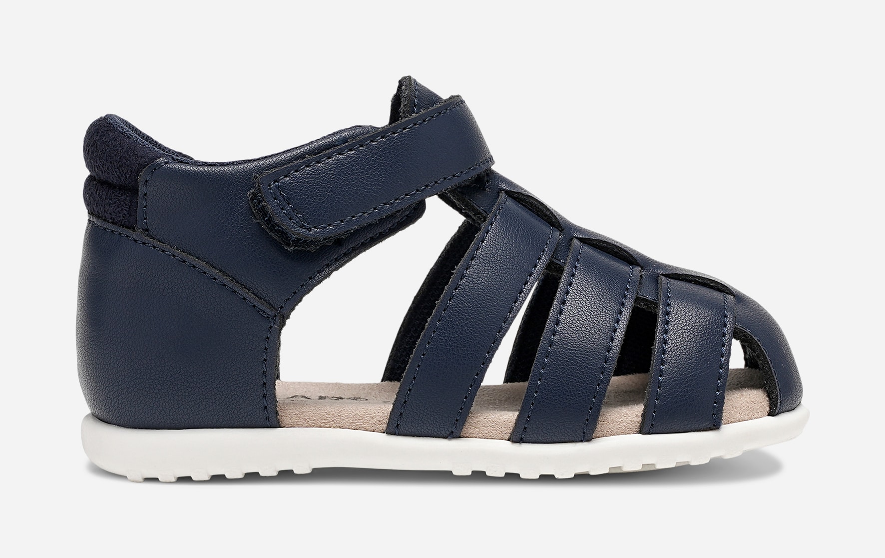 DINSKO, Lära-gå- sandaler Blåa