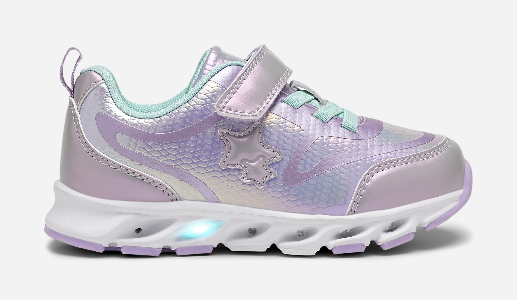 DINSKO, Blinkande sneakers Lila