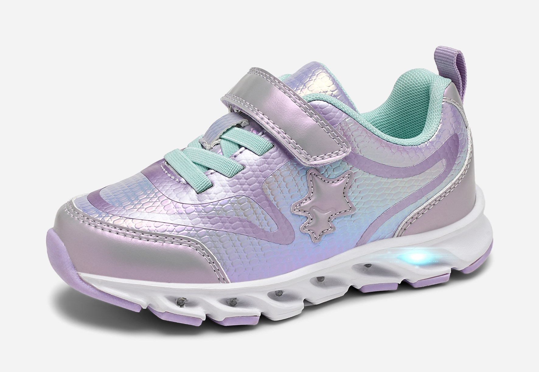 DINSKO, Blinkande sneakers Lila