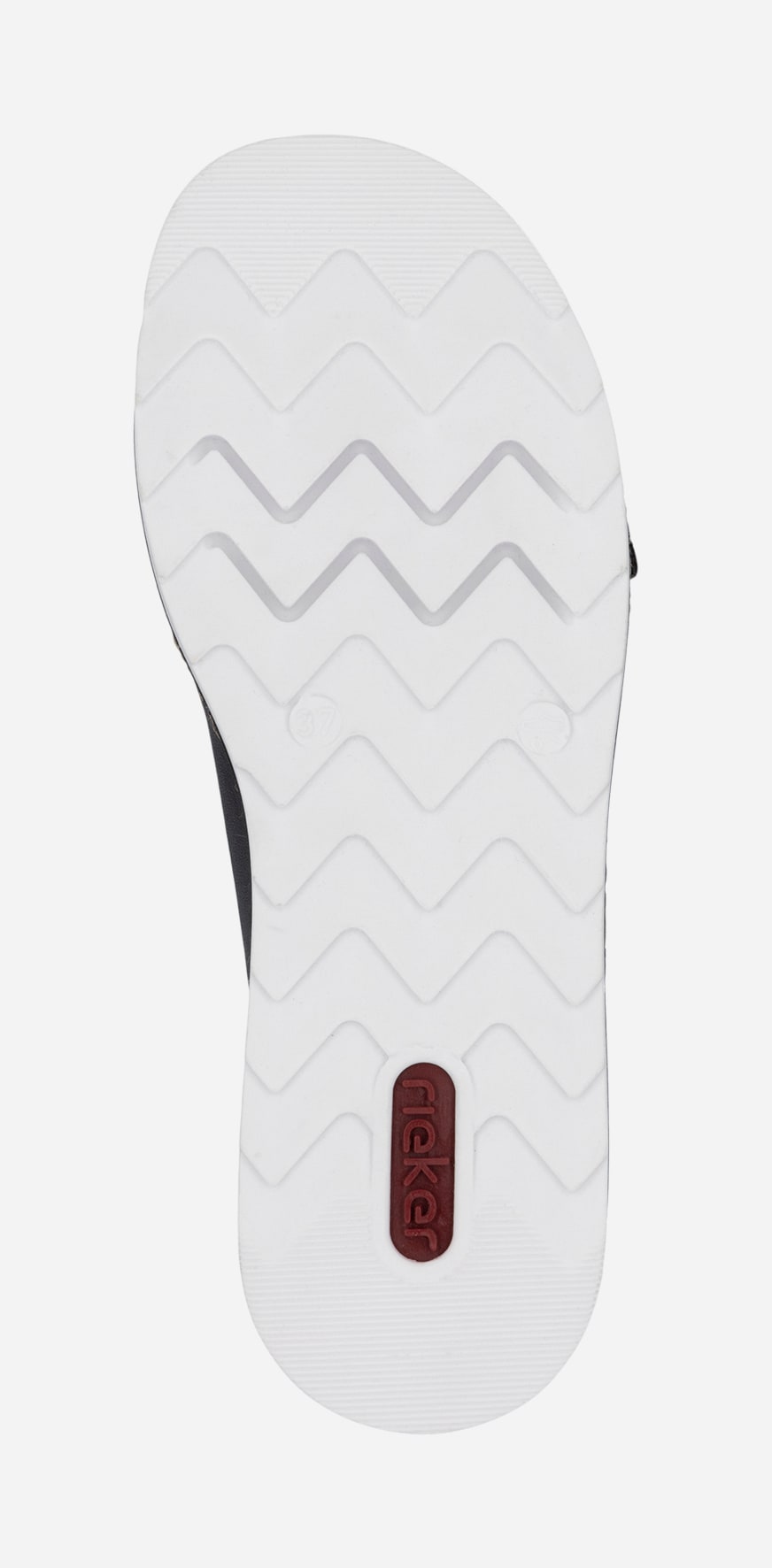 RIEKER, Sandaletter med remmar Svarta