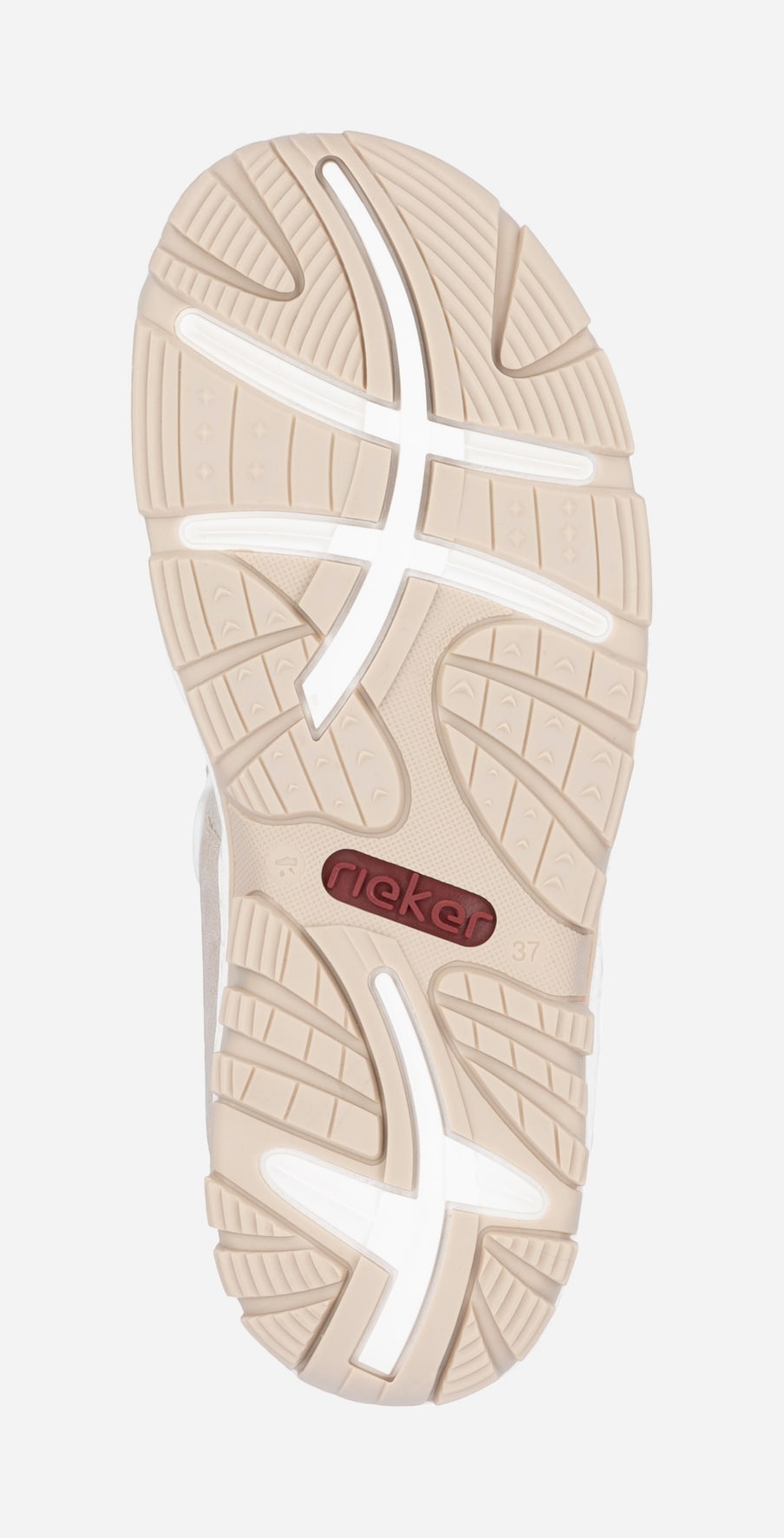 RIEKER, Sandaler med remmar Beigea