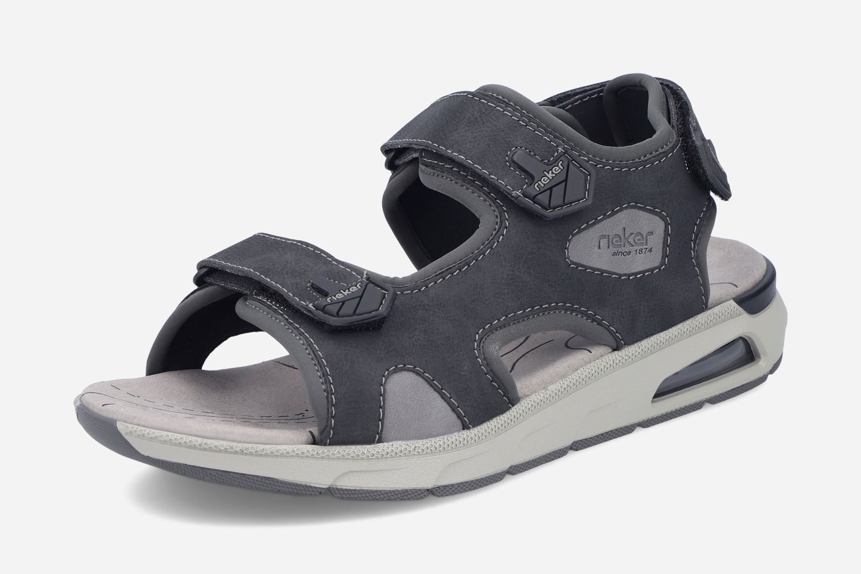 RIEKER, Sandaler Svarta