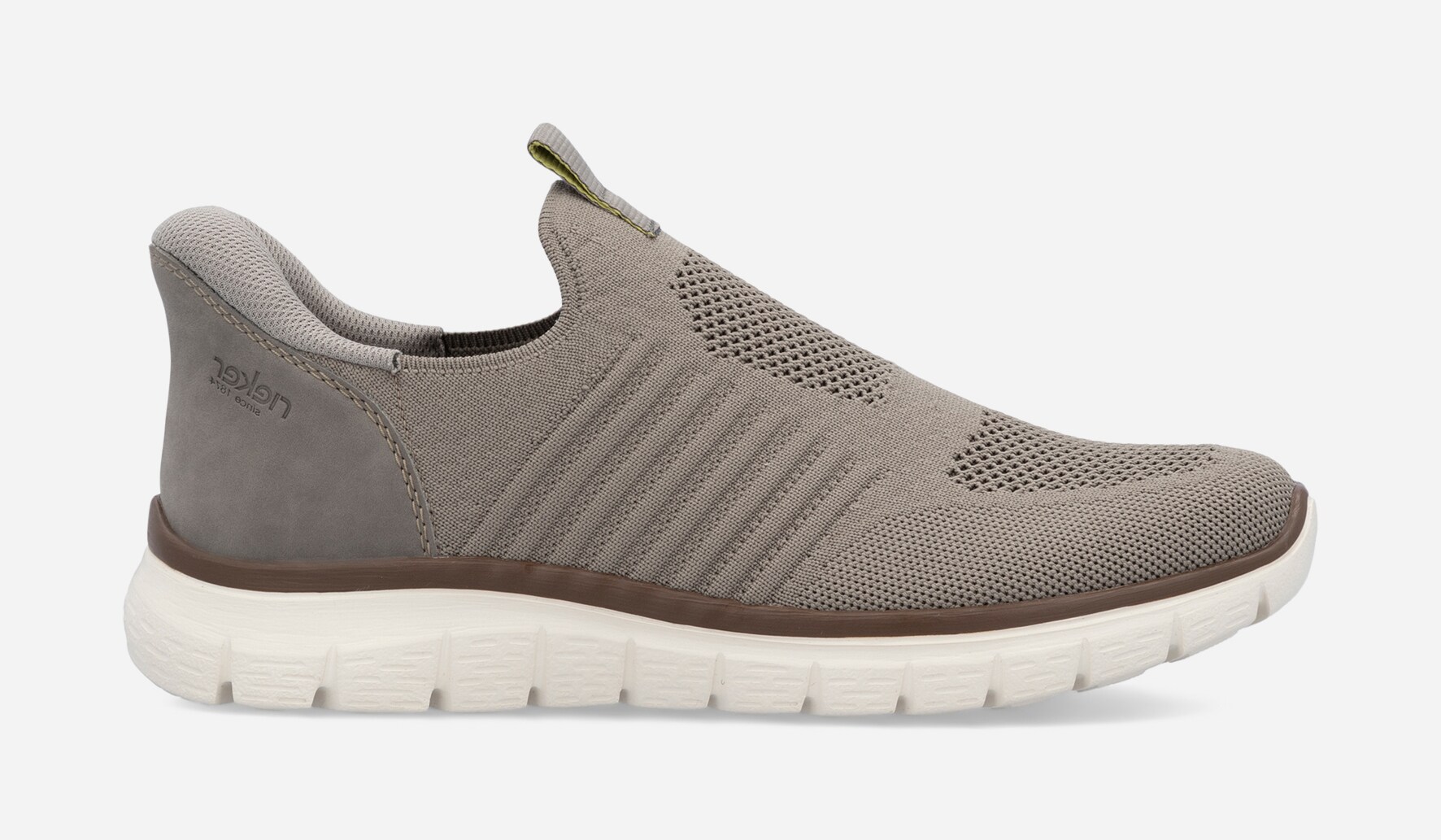 RIEKER, Step-in sneakers Gråa