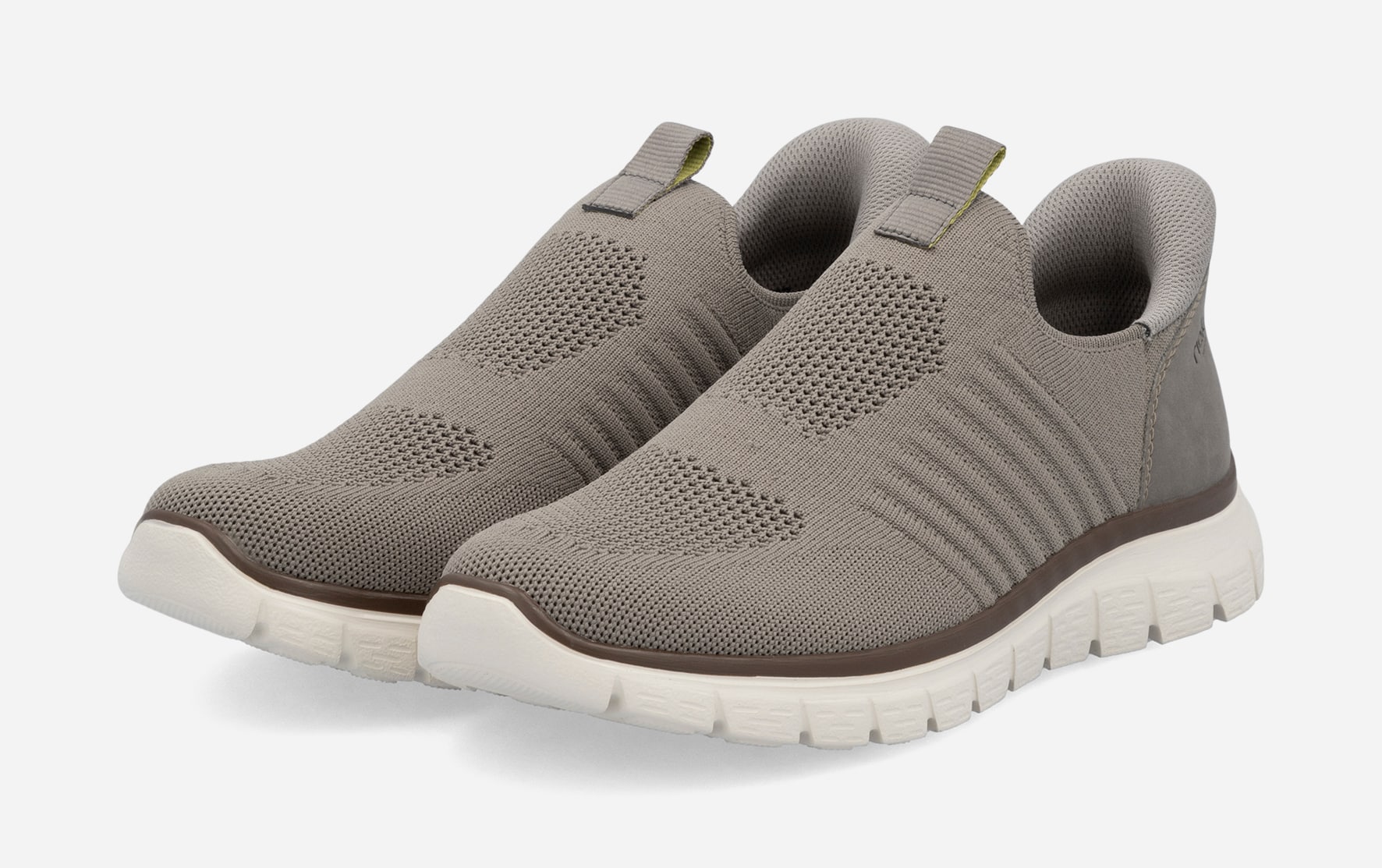RIEKER, Step-in sneakers Gråa