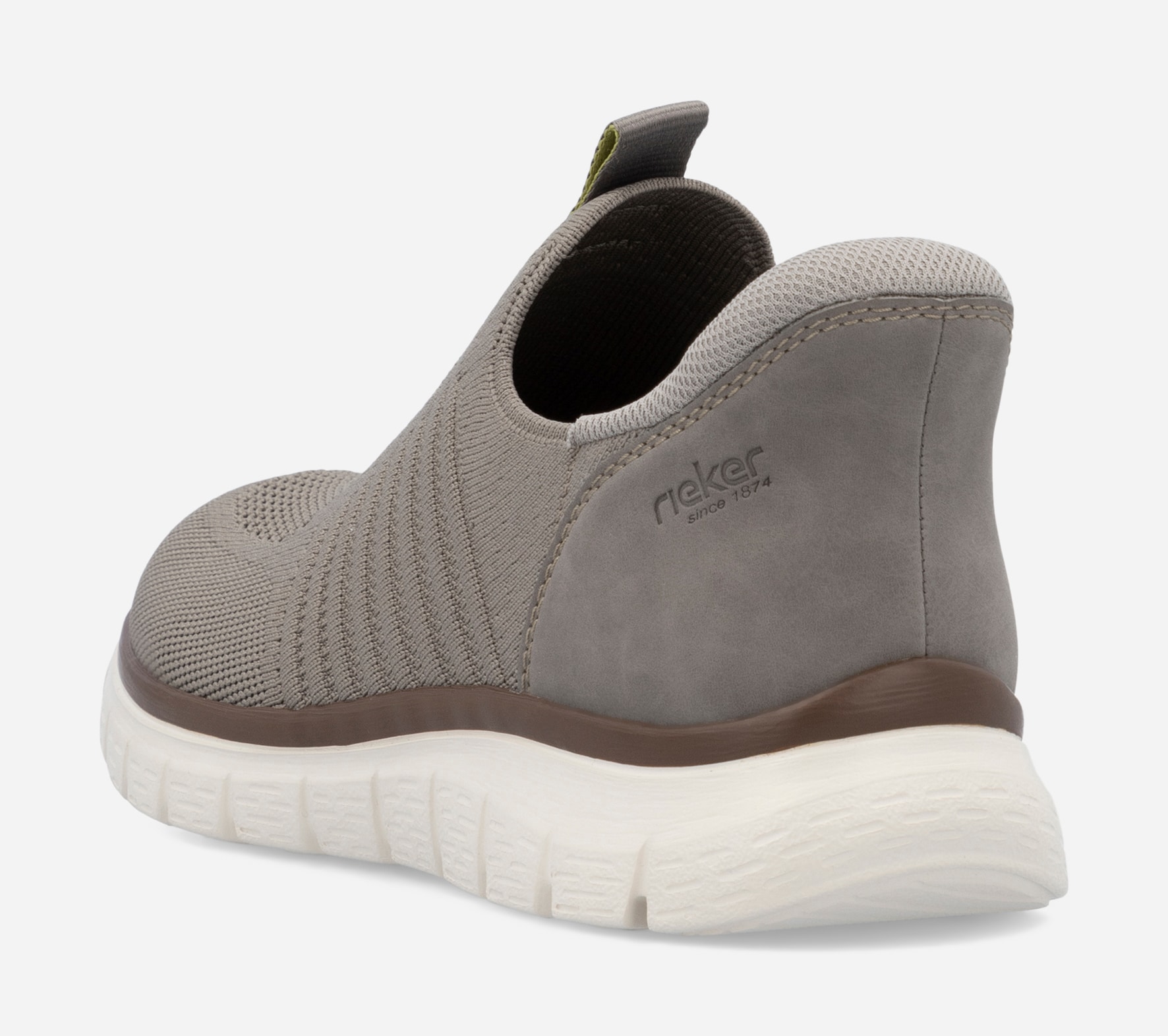 RIEKER, Step-in sneakers Gråa