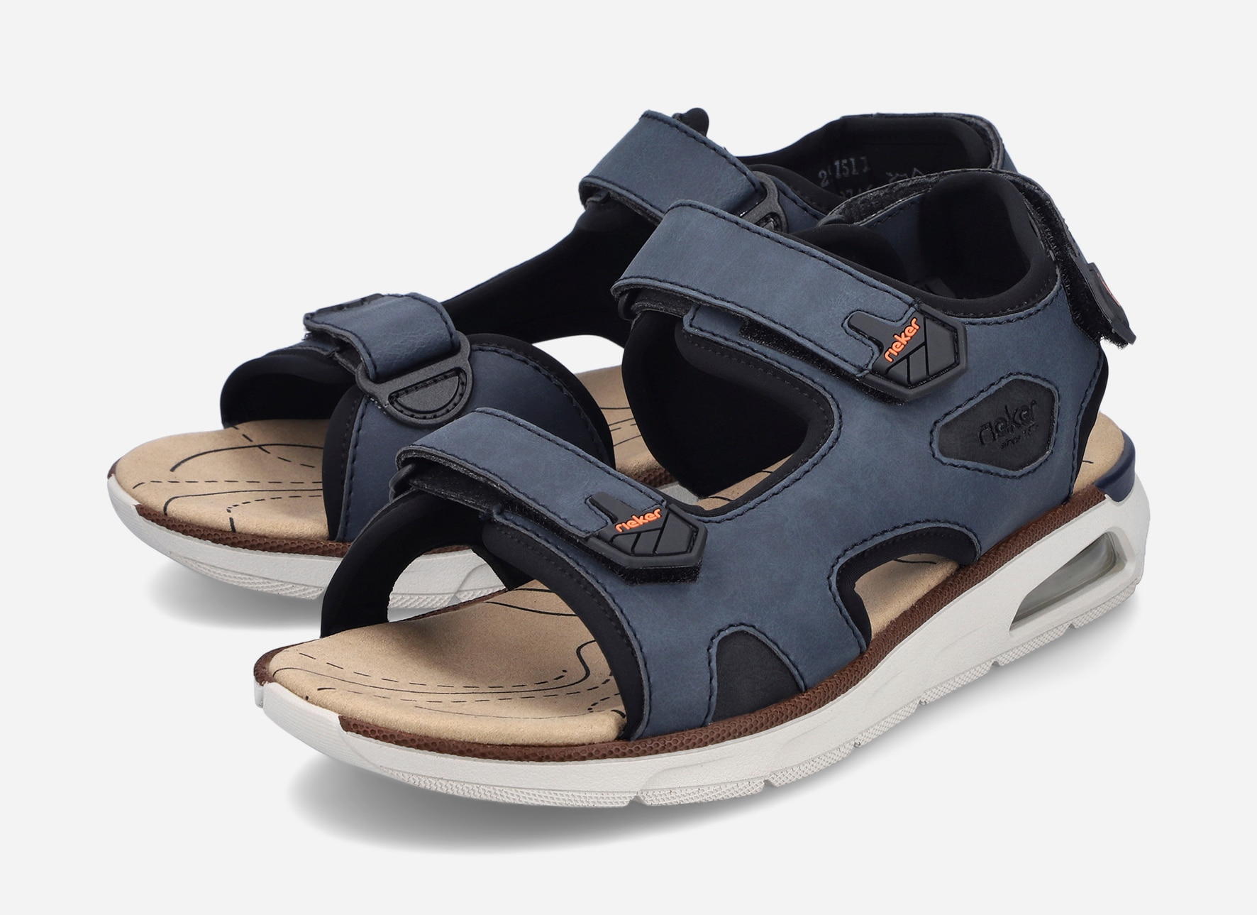 RIEKER, Sandaler Blåa