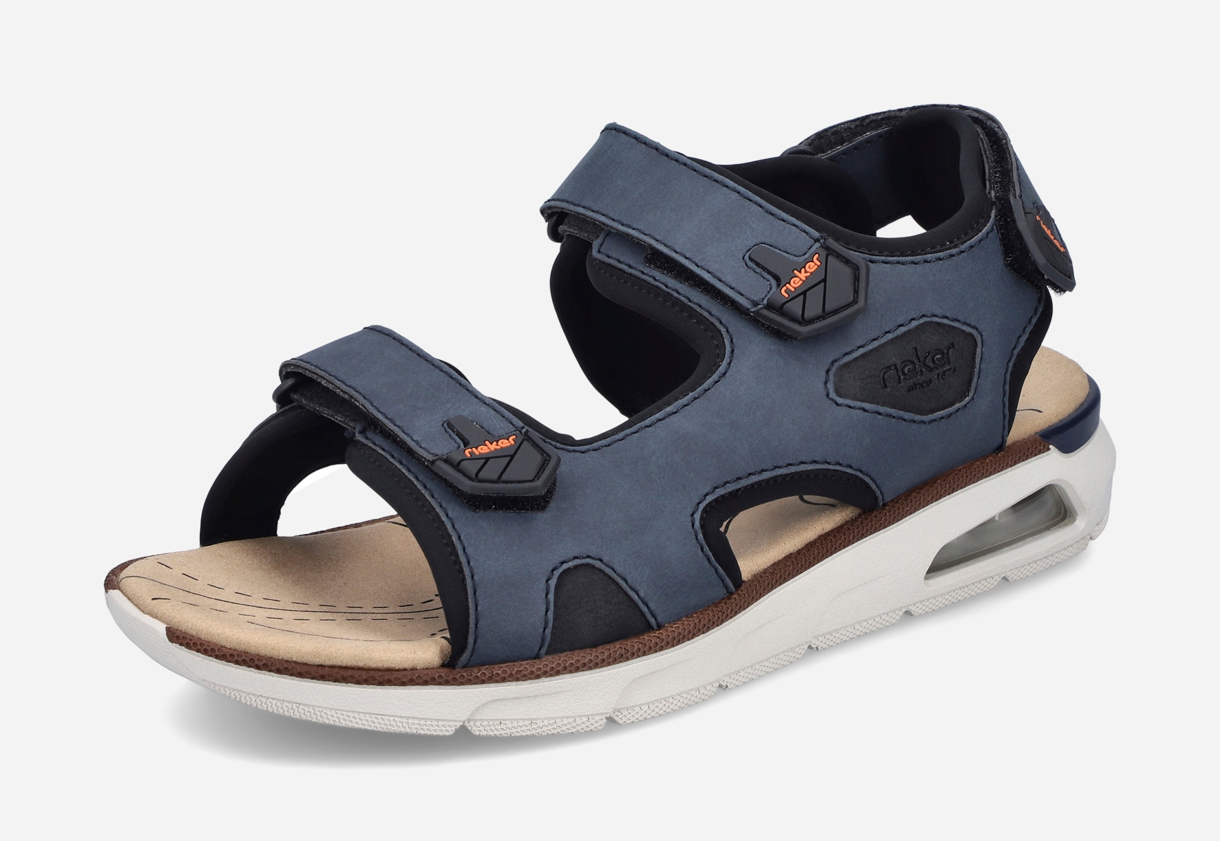 RIEKER, Sandaler Blåa