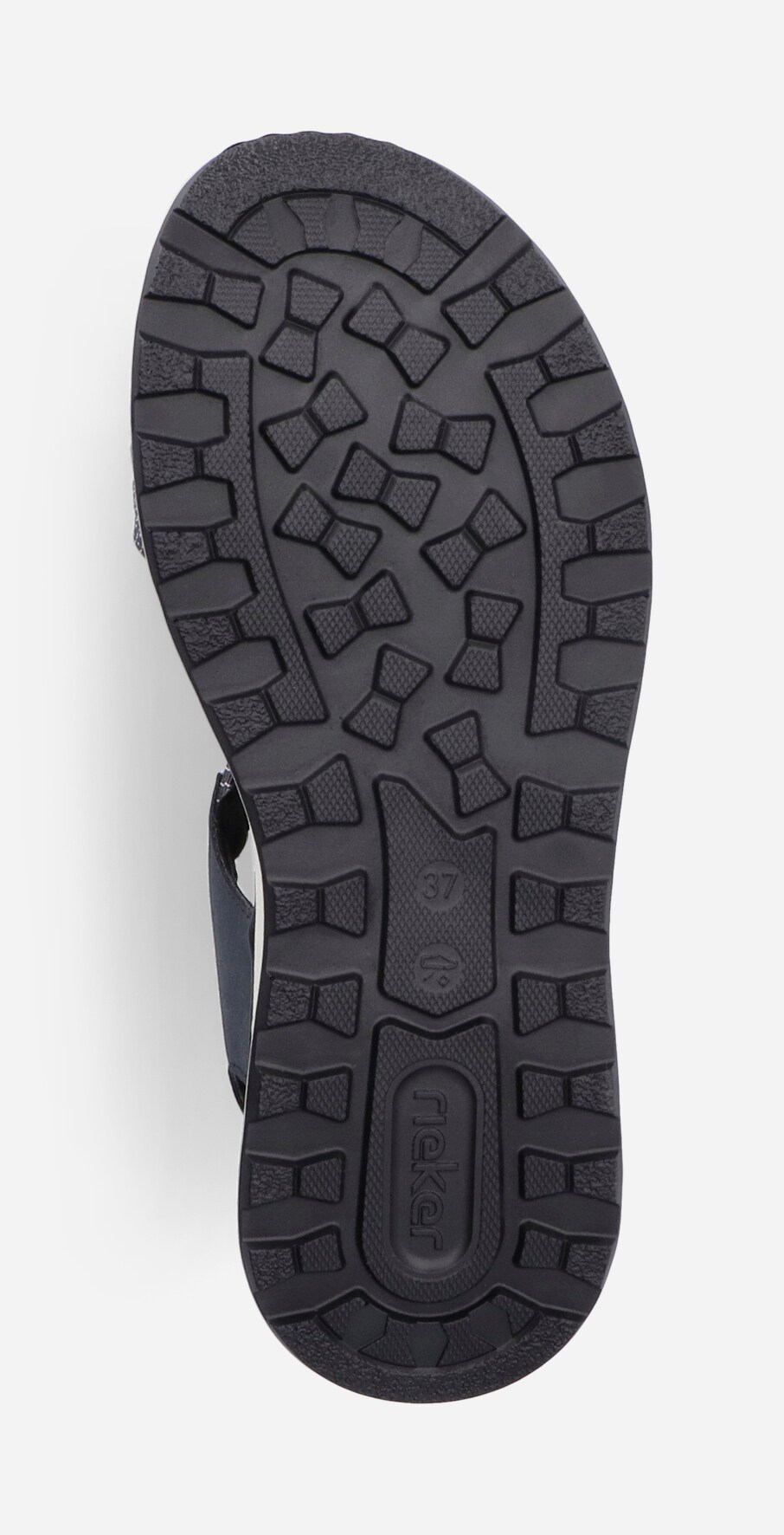 RIEKER, Sandaler med remmar Blåa