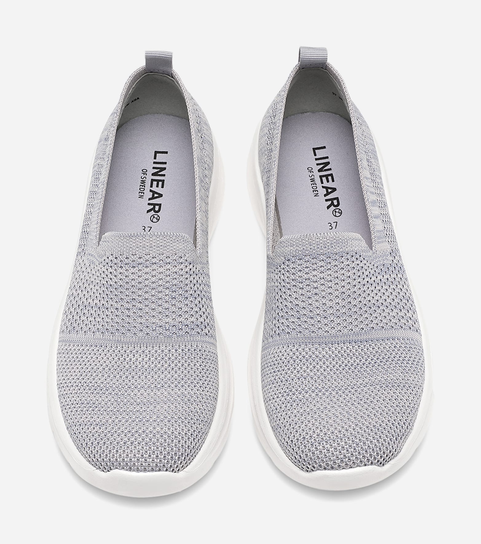 LINEAR, Slip-on sneakers Blåa
