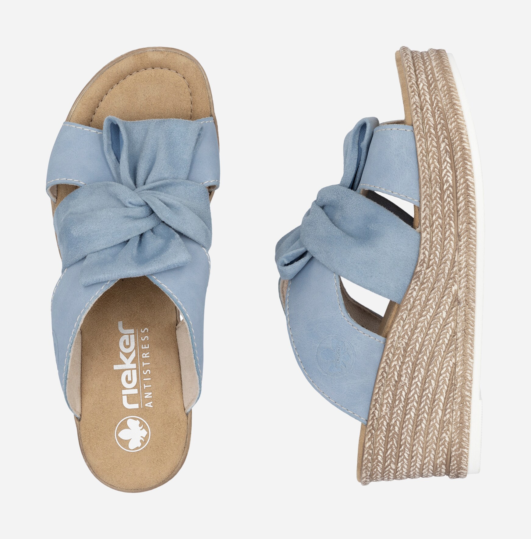 RIEKER, Sandaletter Blåa