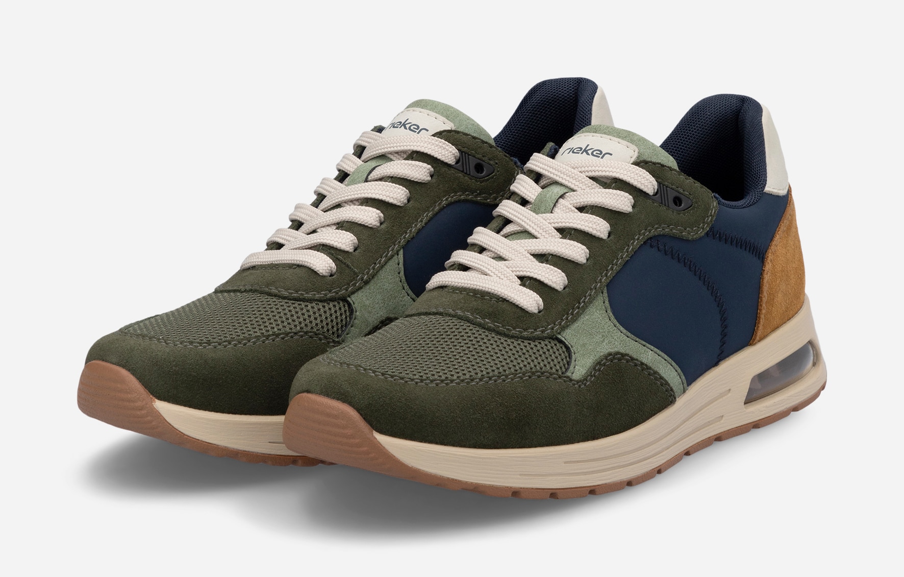 RIEKER, Sneakers Gröna