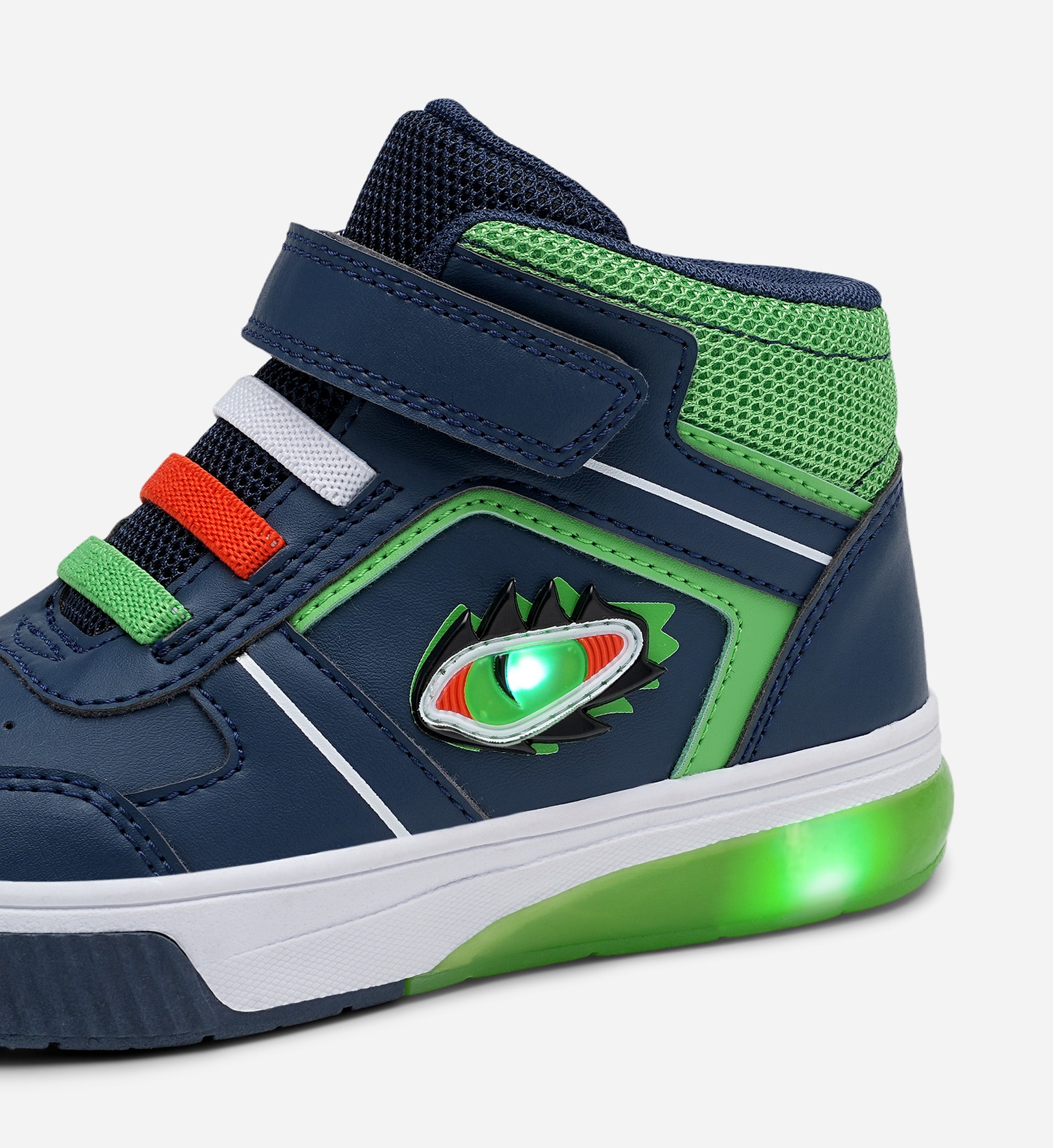 DINSKO, Blinkande höga sneakers Flerfärgade