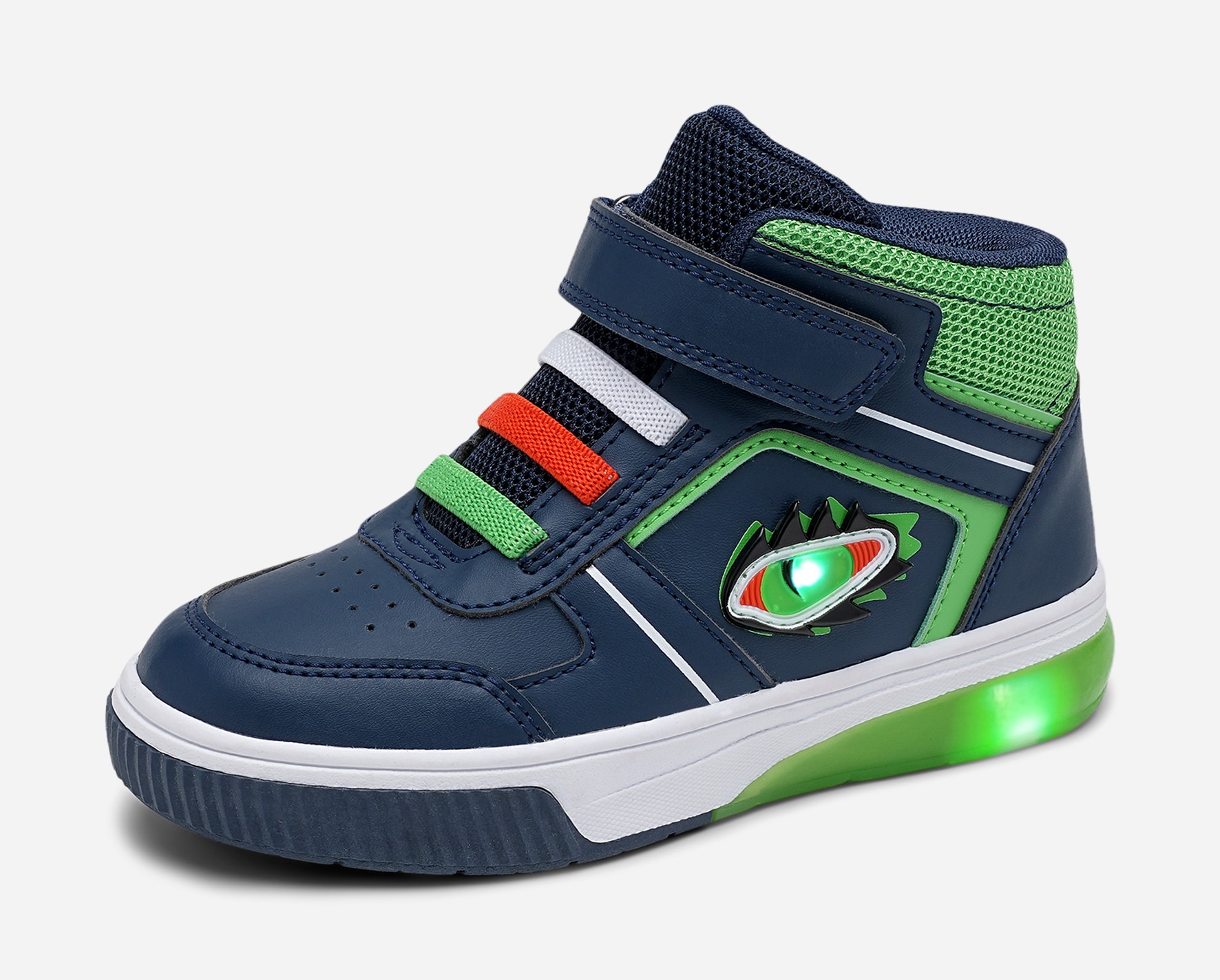 DINSKO, Blinkande höga sneakers Flerfärgade