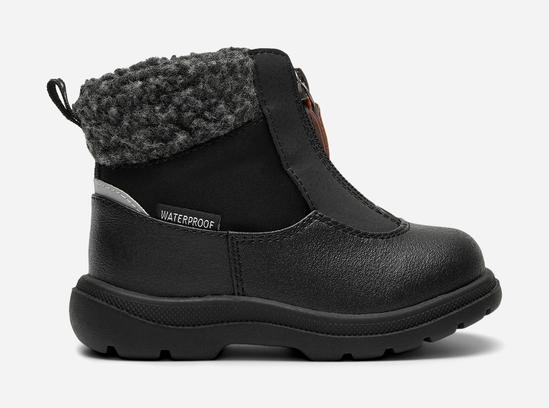 LINEAR, Varmfodrade kängor waterproof Svarta