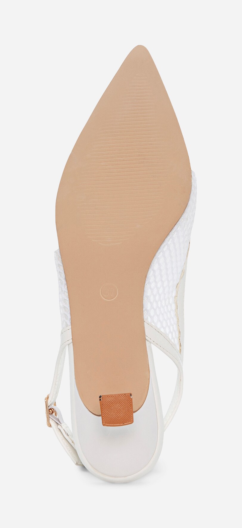 DUFFY, Pumps med slingback Vita