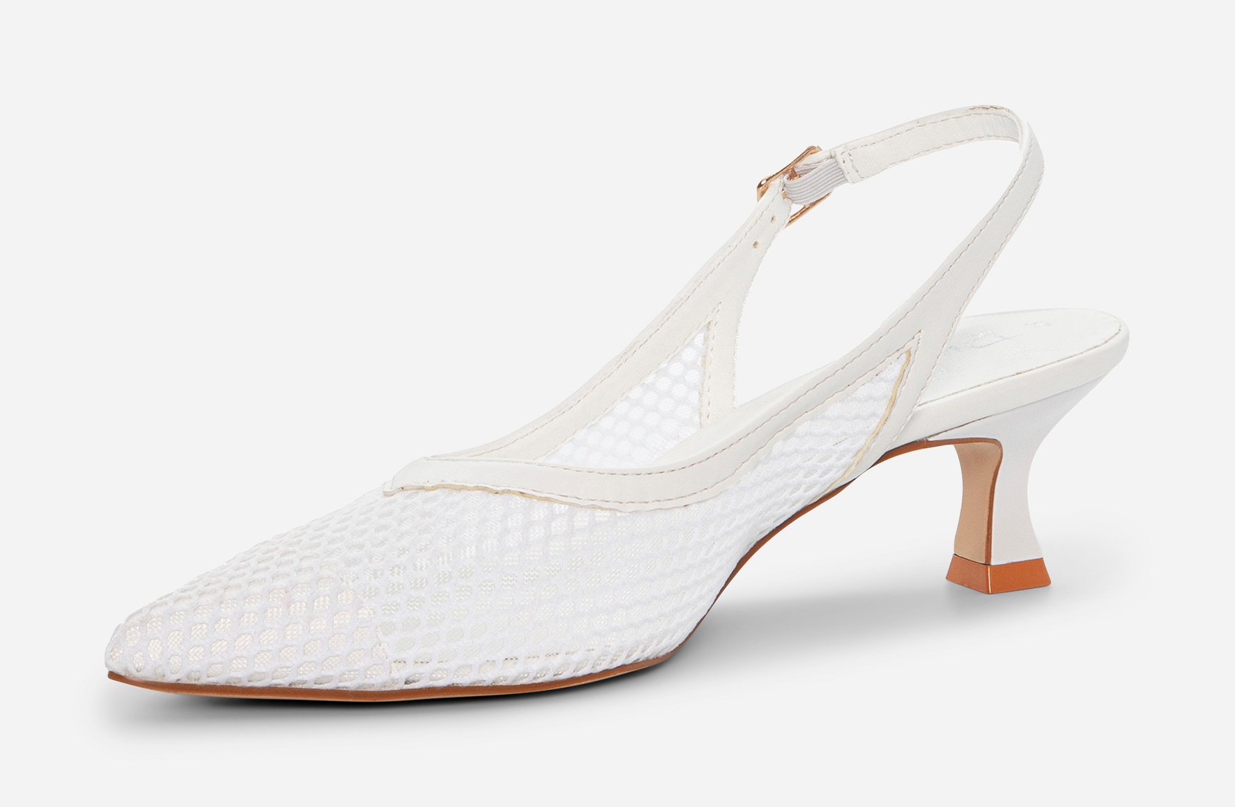 DUFFY, Pumps med slingback Vita