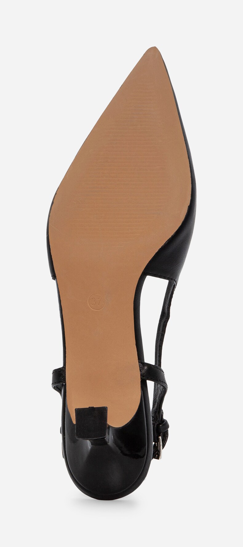 DUFFY, Pumps med slingback Svarta