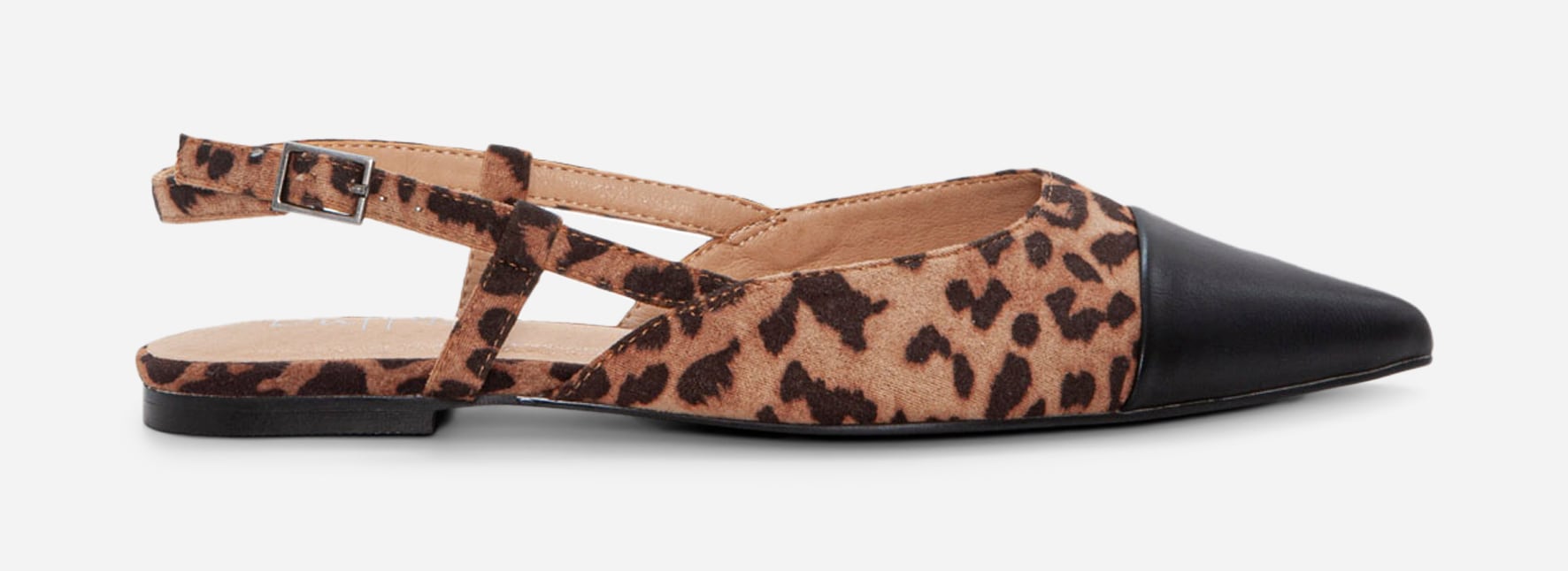 DUFFY, Ballerinaskor med slingback Gula