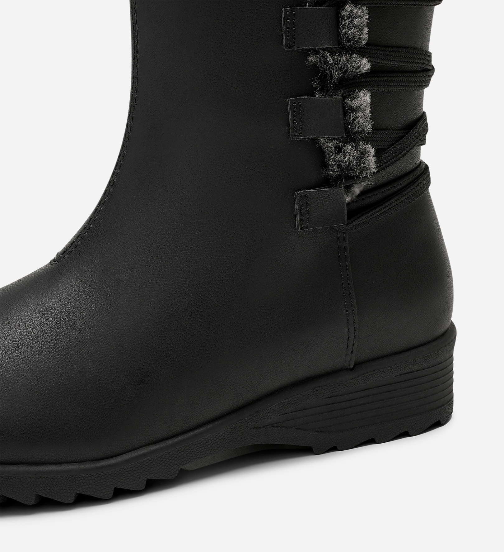 SO ALL, Varmfodrade stövlar, waterproof Svarta