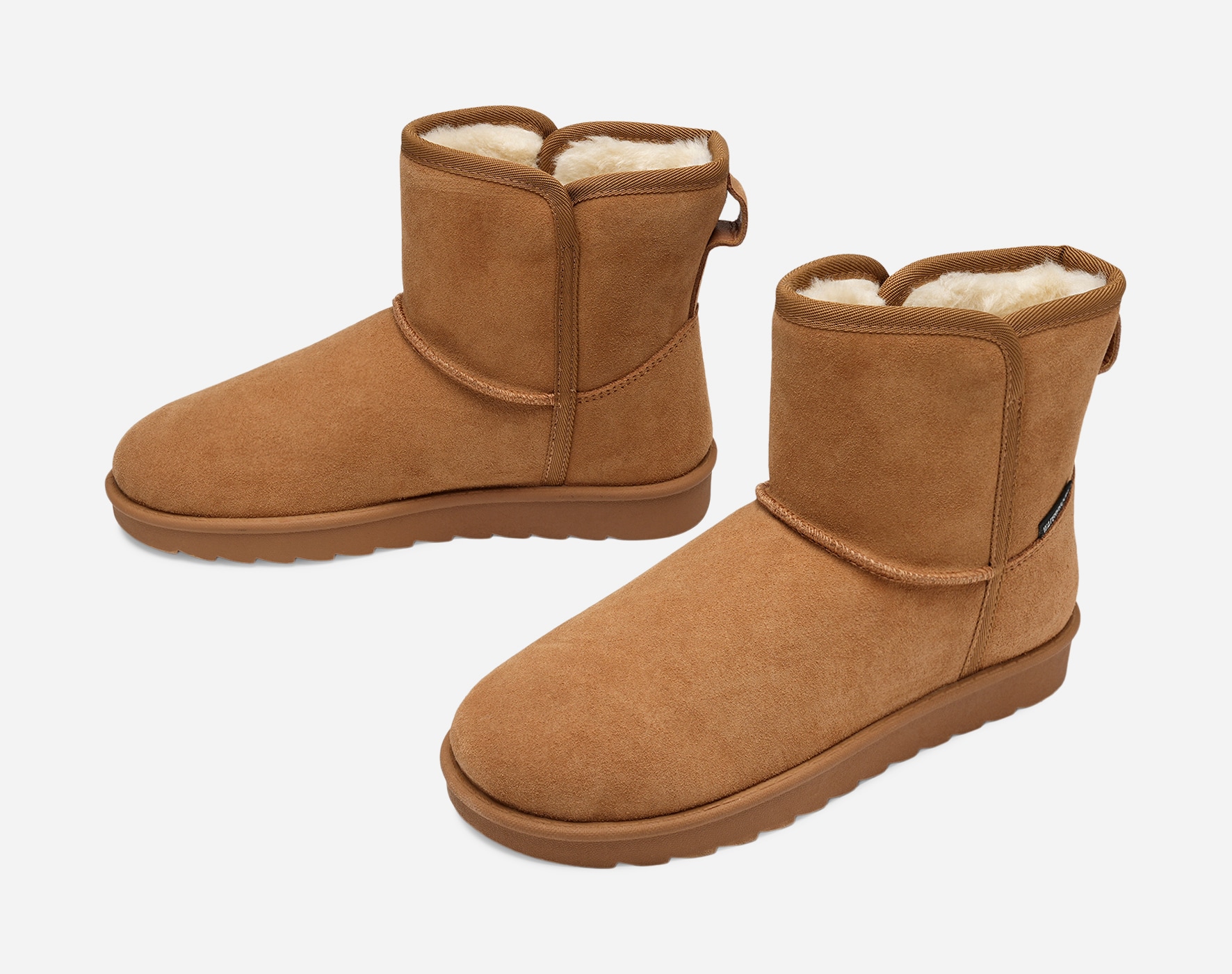 PACE, Varmfodrade boots, waterproof Beigea