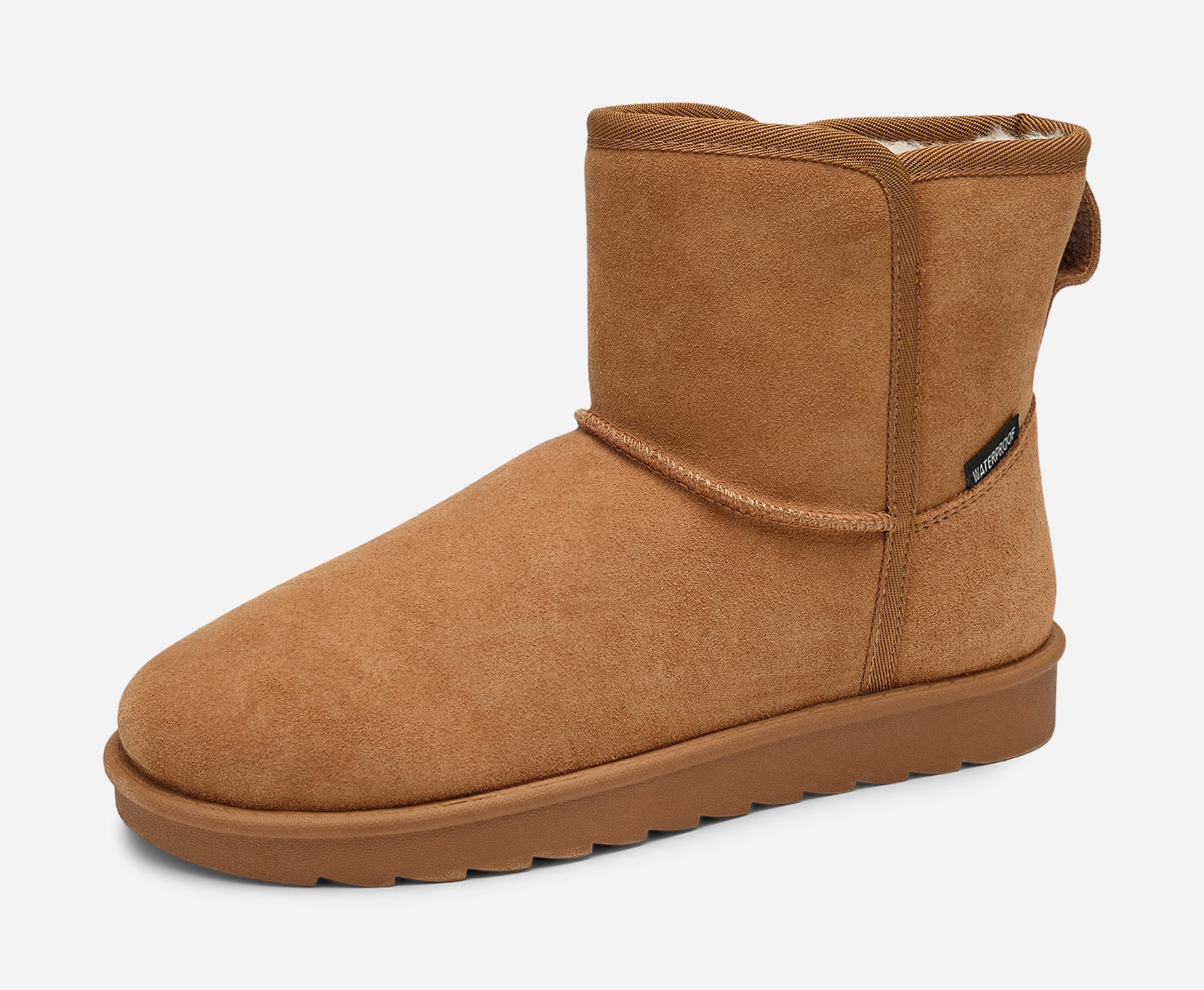 PACE, Varmfodrade boots, waterproof Beigea